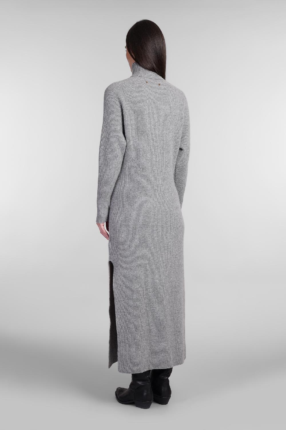 Deliberti Golden Goose Deluxe Brand Abito molly in lana grigia cod. 402867 - Deliberti The Luxury Shopping 2025