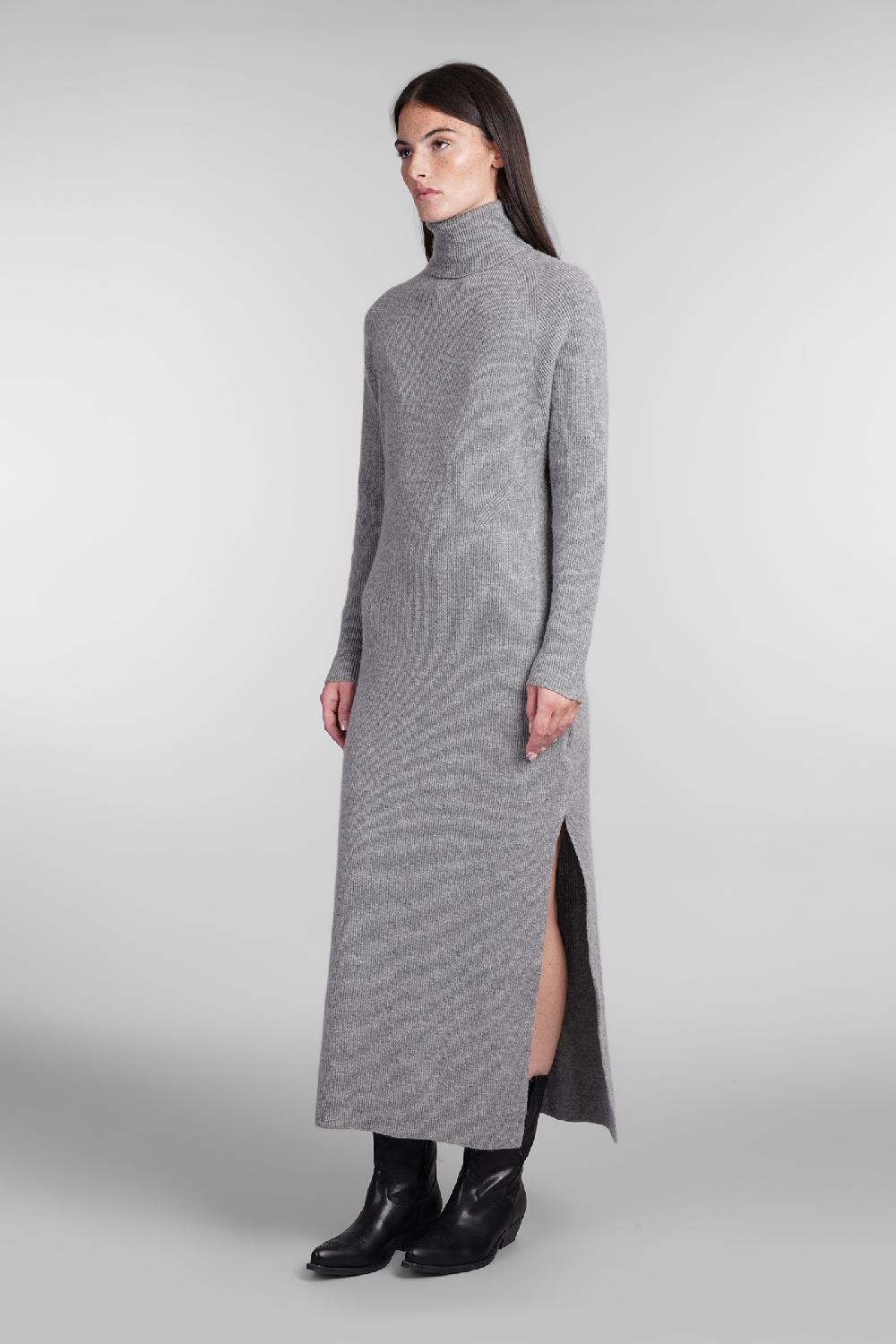 Deliberti Golden Goose Deluxe Brand Abito molly in lana grigia cod. 402867 - Deliberti The Luxury Shopping 2025