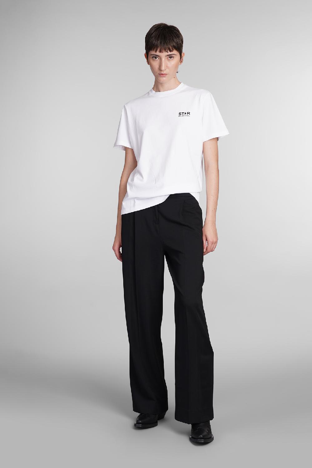 Deliberti Golden Goose Deluxe Brand T-shirt in cotone bianco cod. 406529 - Deliberti The Luxury Shopping Italy