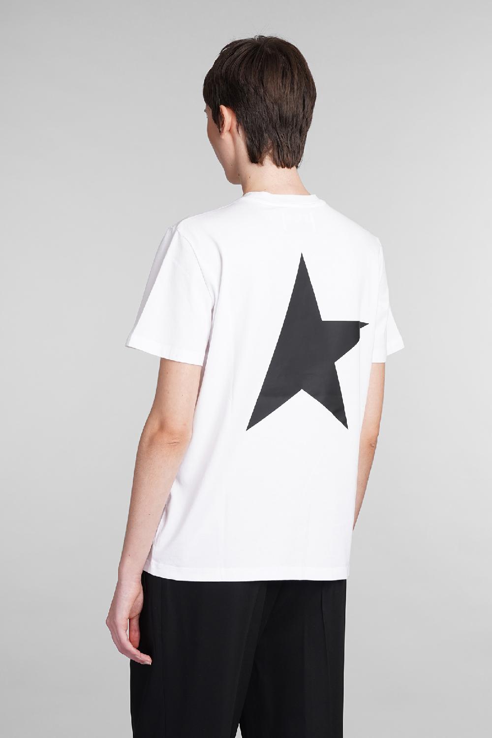 Deliberti Golden Goose Deluxe Brand T-shirt in cotone bianco cod. 406529 - Deliberti The Luxury Shopping Italy
