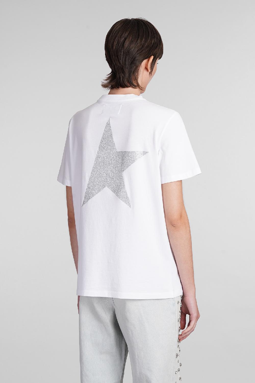 Deliberti Golden Goose Deluxe Brand T-shirt in cotone bianco cod. 406530 - Deliberti The Luxury Shopping Italia