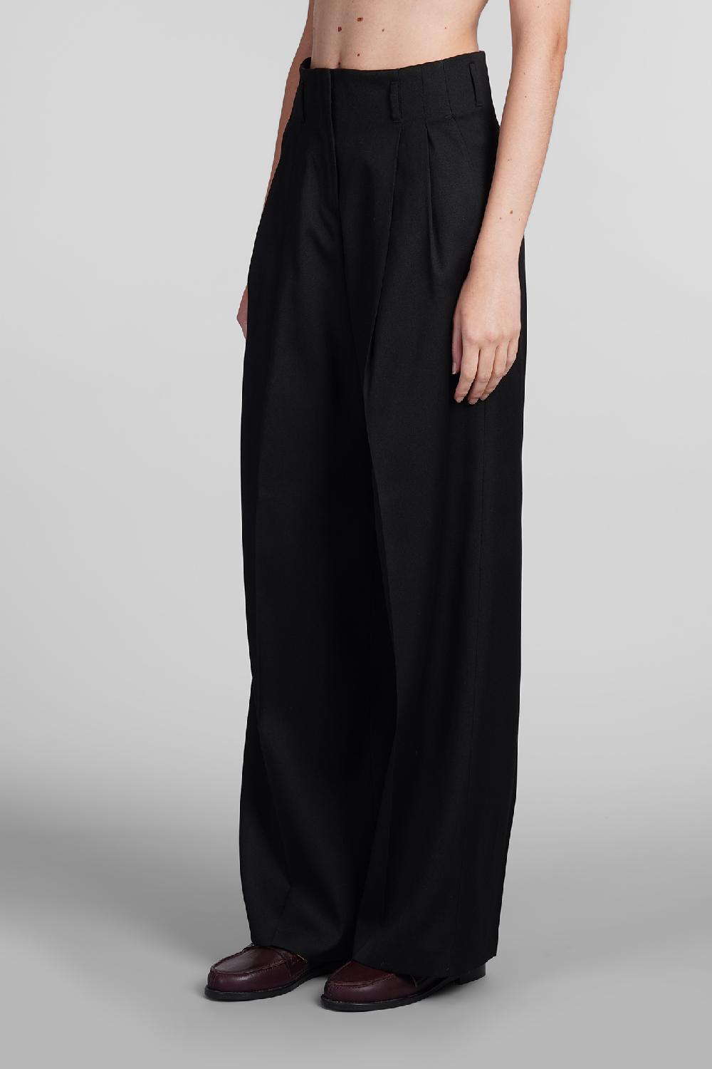 Deliberti Golden Goose Deluxe Brand Pantalone flavia in poliestere nero cod. 406531 - Deliberti The Luxury Shopping Nuovo