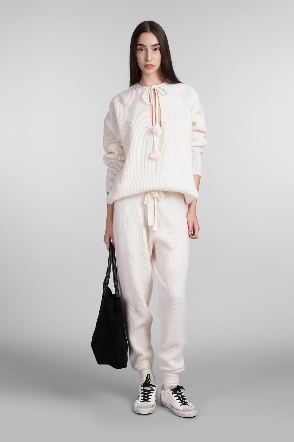 Deliberti Golden Goose Deluxe Brand Maglia in lana bianca cod. 404888 - Deliberti The Luxury Shopping Qualità