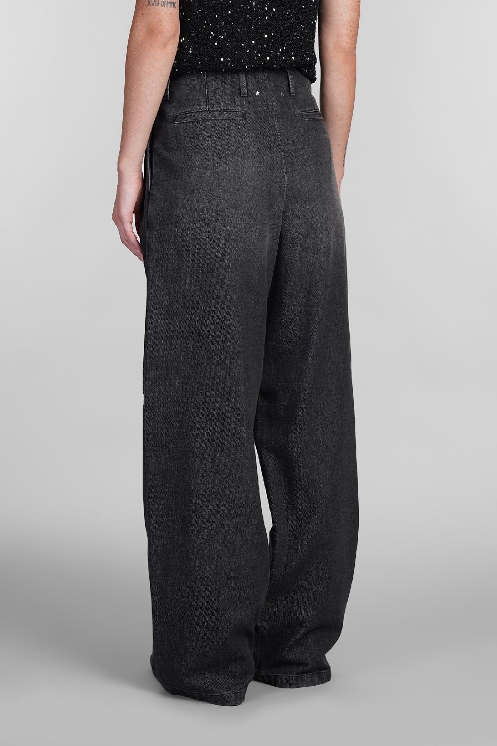Deliberti Golden Goose Deluxe Brand Jeans in denim nero cod. 404846 - Deliberti The Luxury Shopping Vendita