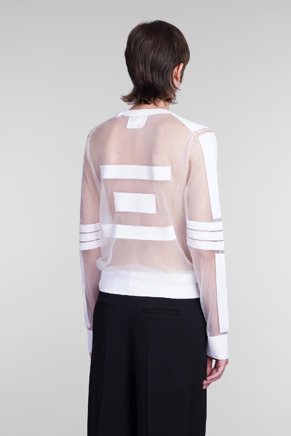 Deliberti Helmut Lang Topwear in nylon bianco cod. 405999 - Deliberti The Luxury Shopping Consegna Veloce