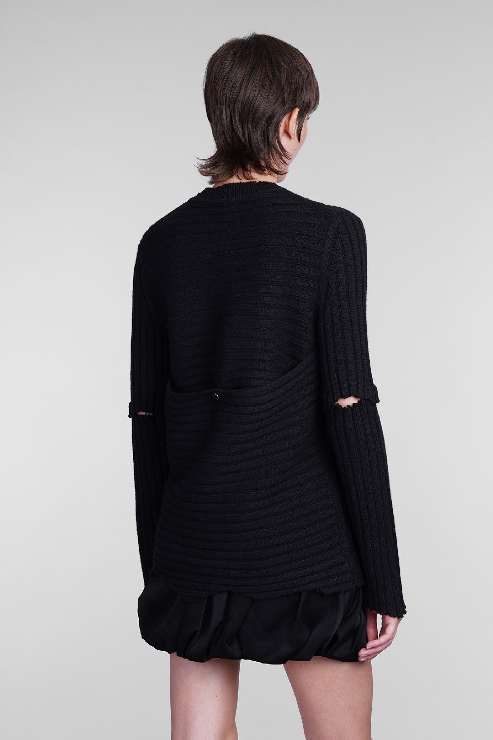 Deliberti Helmut Lang Maglia in lana nera cod. 406000 - Deliberti The Luxury Shopping Promozione Limitata