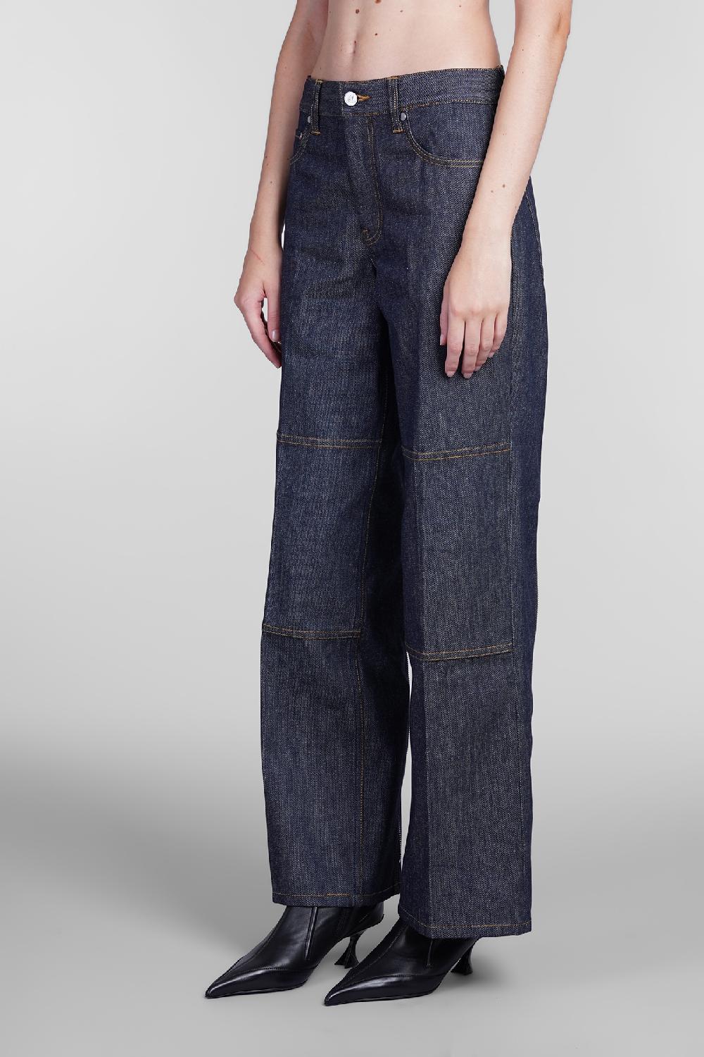 Deliberti Helmut Lang Jeans in cotone blu cod. 405954 - Deliberti The Luxury Shopping Prezzo Ridotto