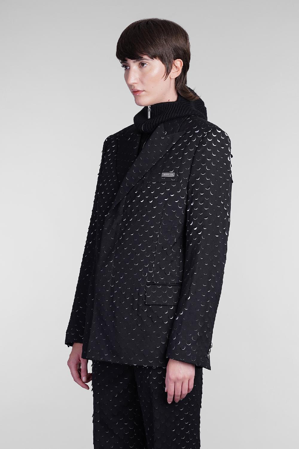 Deliberti Helmut Lang Blazer in poliestere nero cod. 405955 - Deliberti The Luxury Shopping Sottocosto