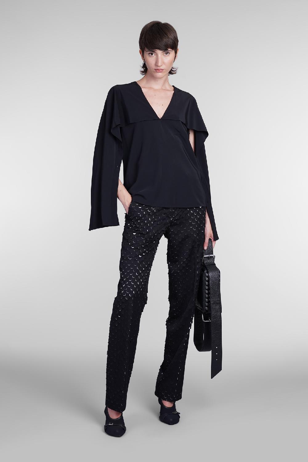 Deliberti Helmut Lang Blusa in seta nera cod. 405957 - Deliberti The Luxury Shopping Novità