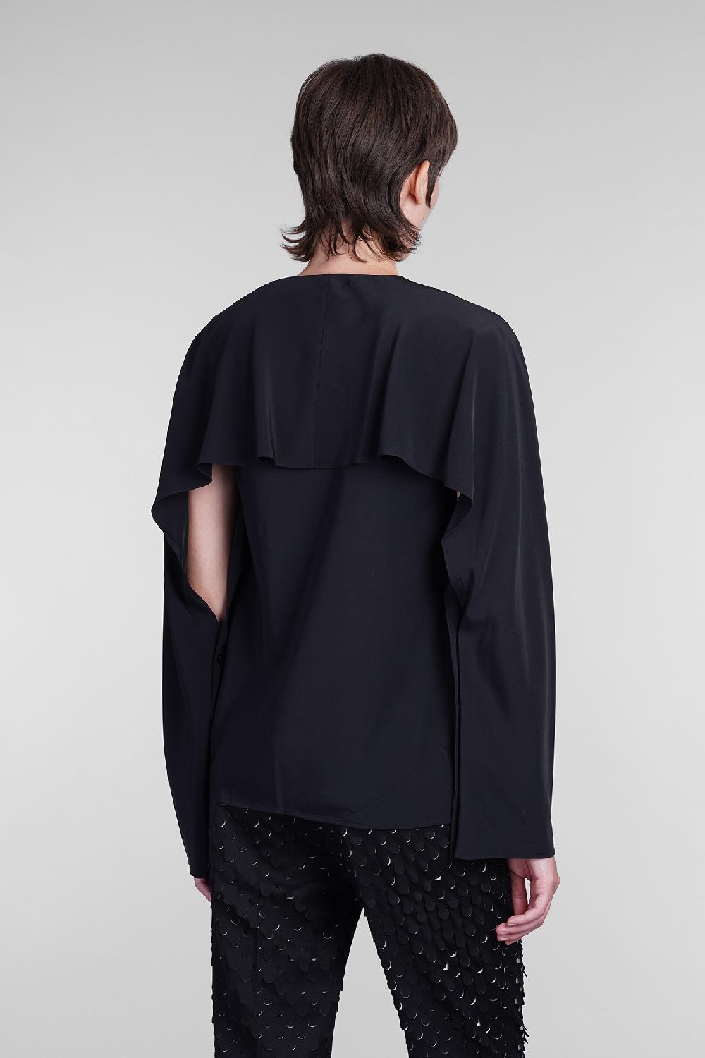 Deliberti Helmut Lang Blusa in seta nera cod. 405957 - Deliberti The Luxury Shopping Novità