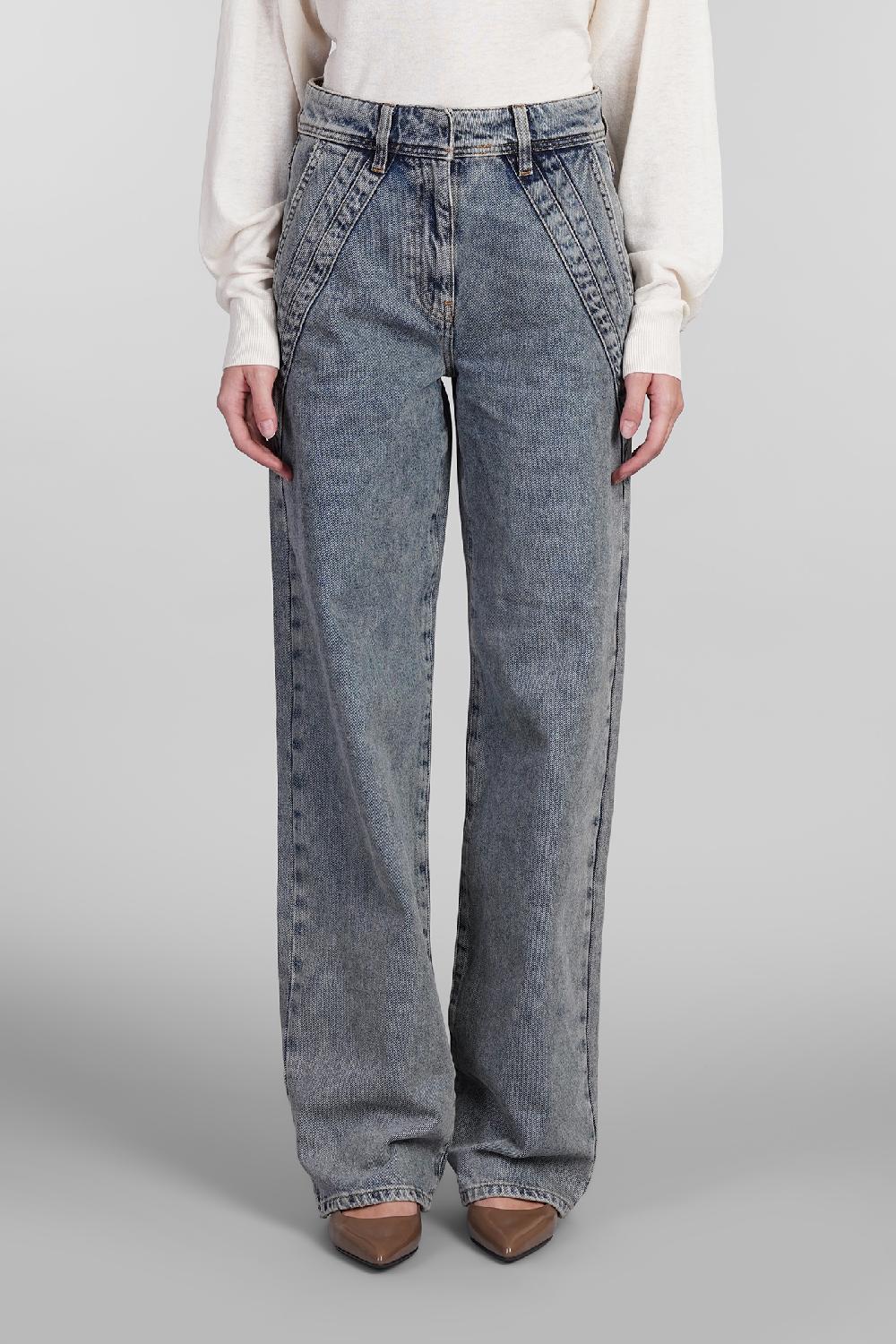 Deliberti Iro Jeans pacome in cotone blu cod. 407115 - Deliberti The Luxury Shopping