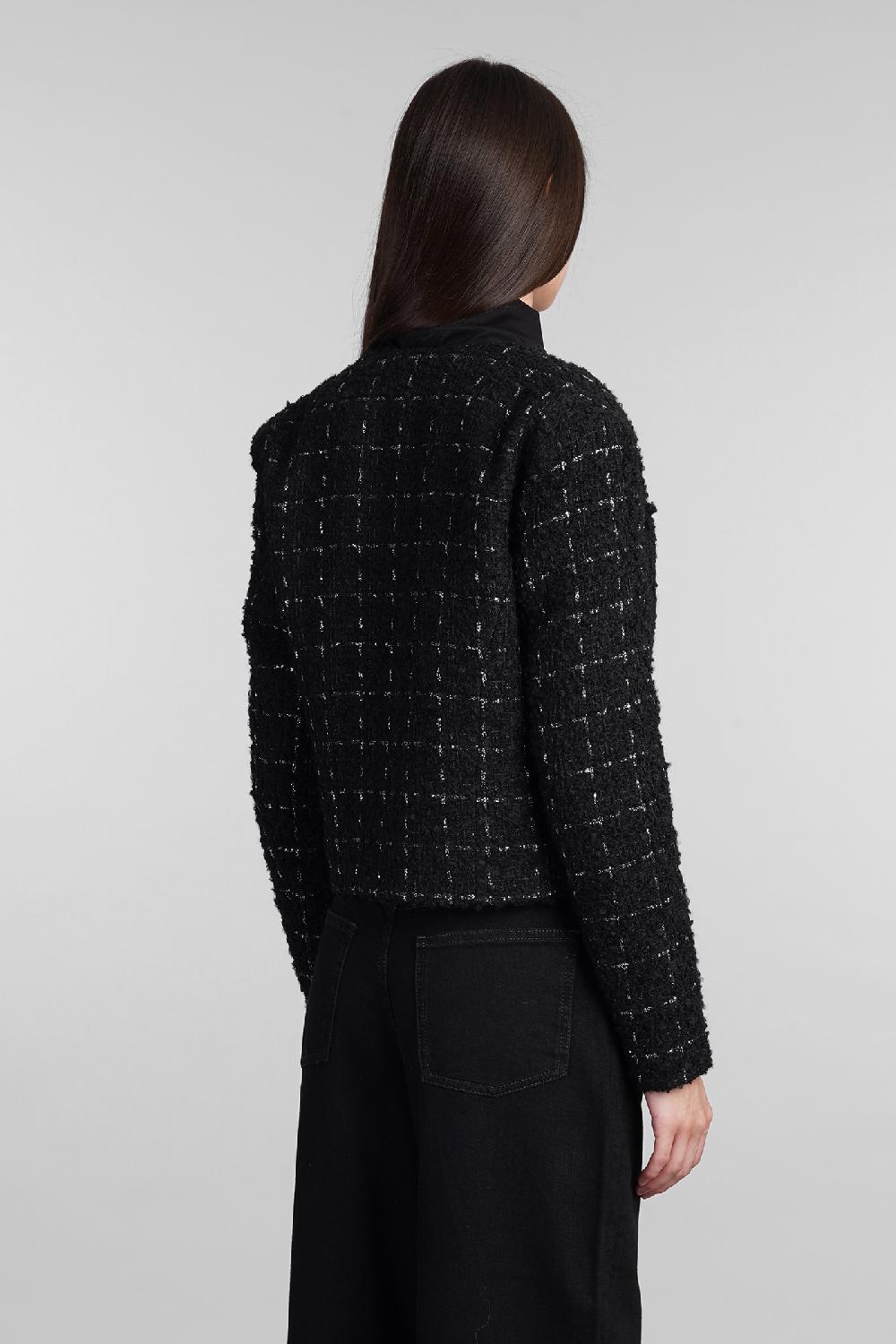 Deliberti Iro Giacca casual malano in lana nera cod. 407117 - Deliberti The Luxury Shopping In Vendita