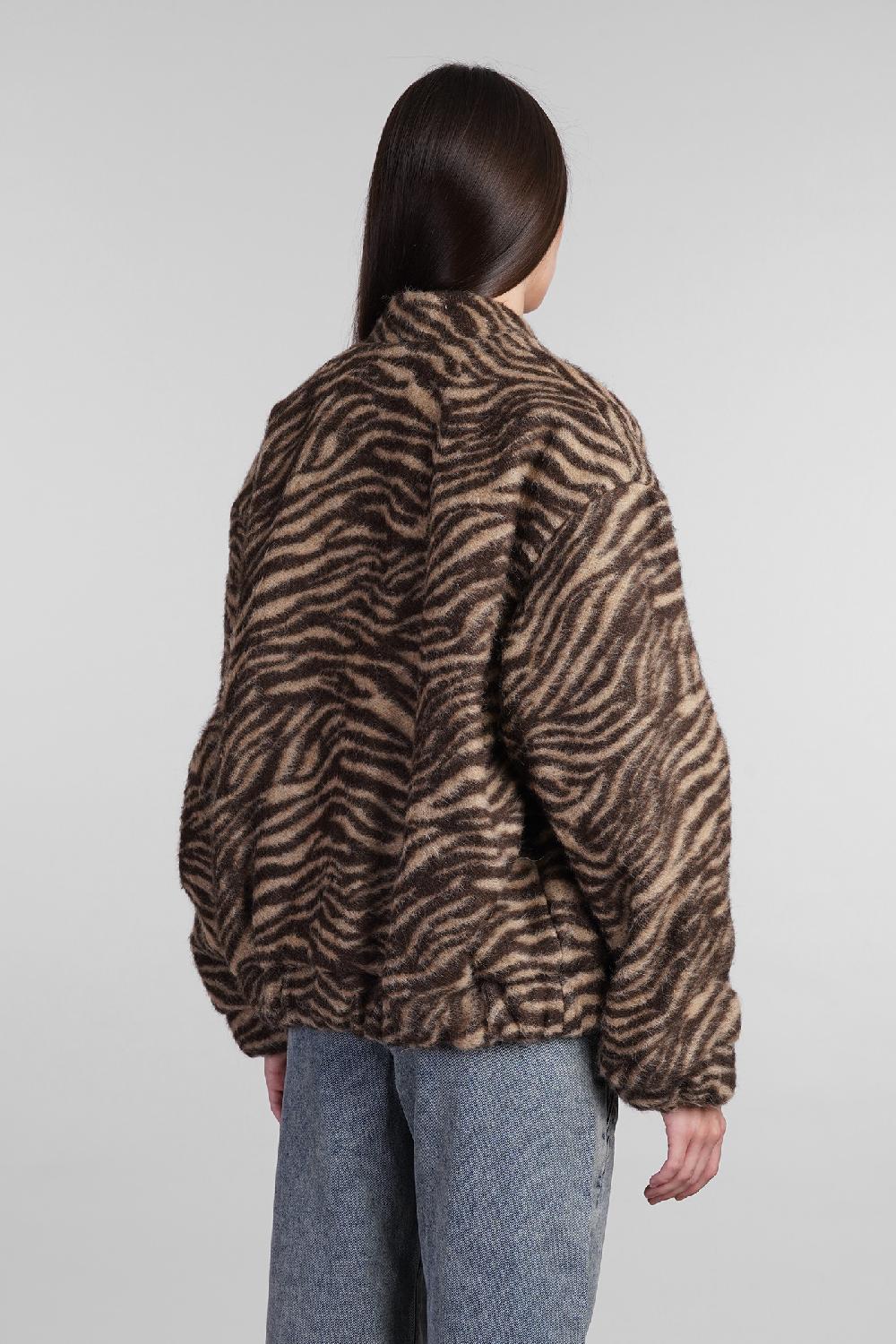 Deliberti Iro Giacca casual louane in lana marrone cod. 407119 - Deliberti The Luxury Shopping Offerte