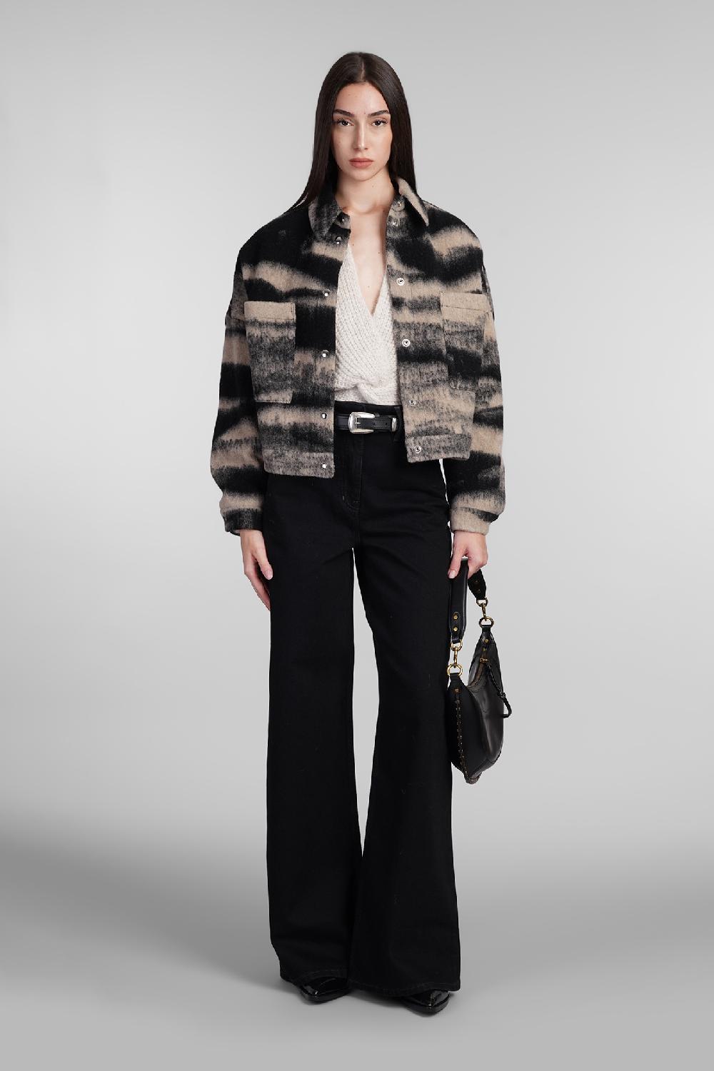 Deliberti Iro Maglia ferisse in alpaca beige cod. 407123 - Deliberti The Luxury Shopping Saldi Di Fabbrica