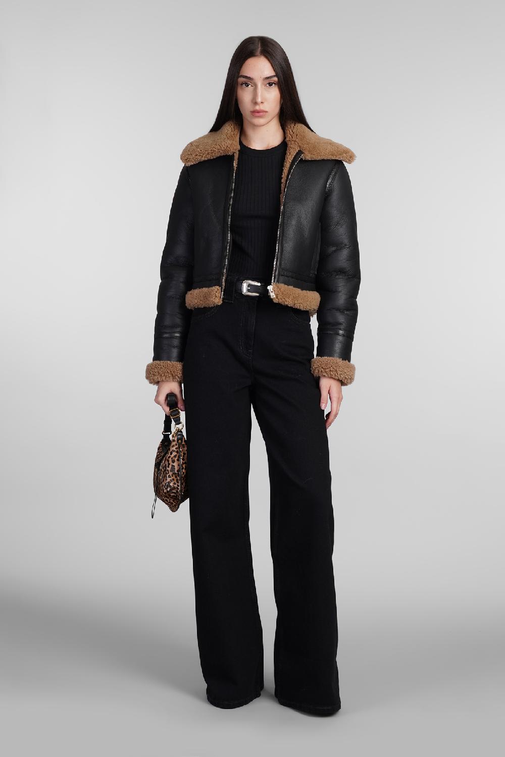 Deliberti Iro Topwear ersilia in cotone nero cod. 407077 - Deliberti The Luxury Shopping In Saldo