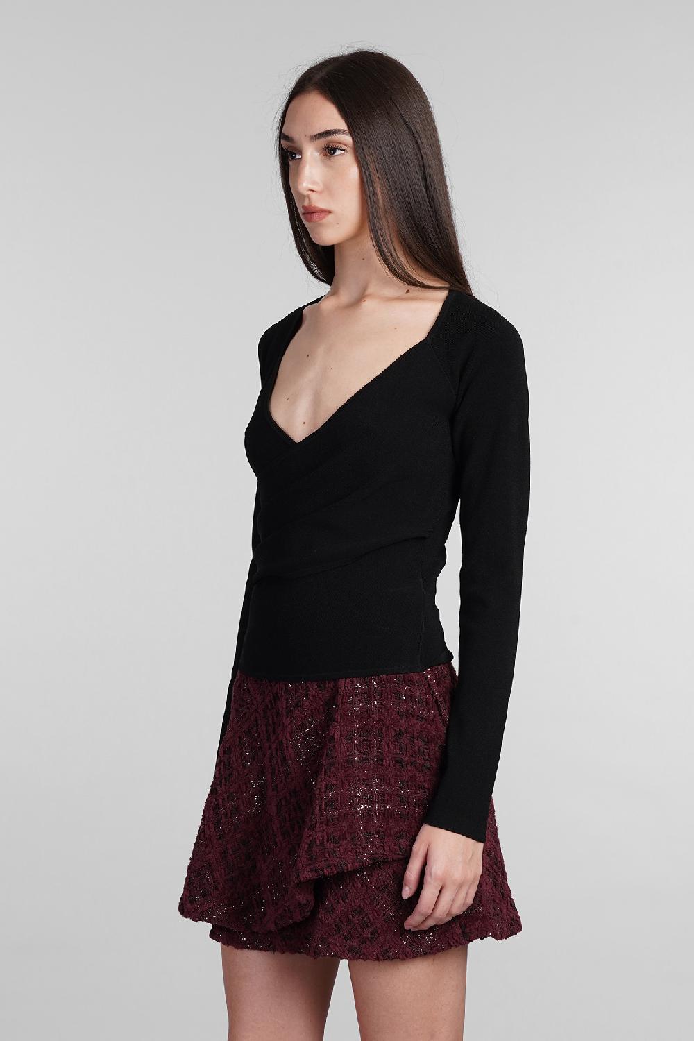 Deliberti Iro Topwear eloi in viscosa nera cod. 407084 - Deliberti The Luxury Shopping Negozio online di fabbrica