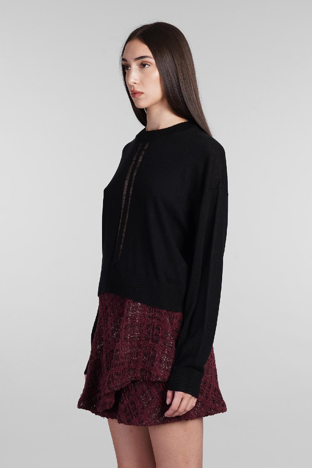Deliberti Iro Maglia lova in seta nera cod. 407086 - Deliberti The Luxury Shopping Offerta speciale