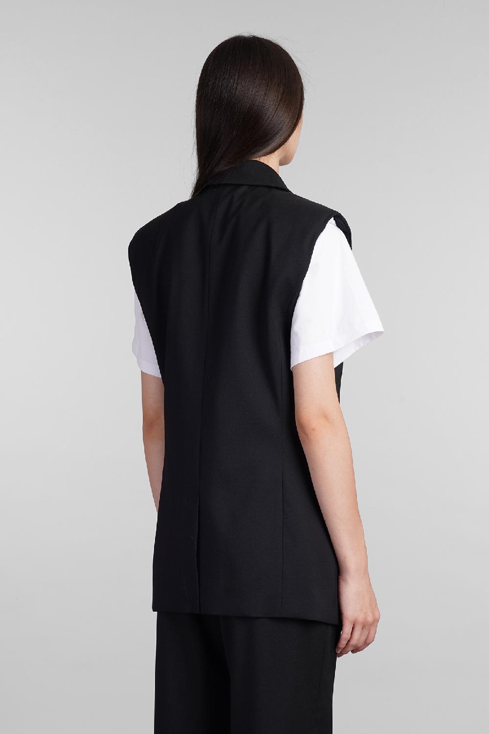 Deliberti Iro Blazer anilah in viscosa nera cod. 407097 - Deliberti The Luxury Shopping Offerta Pasqua