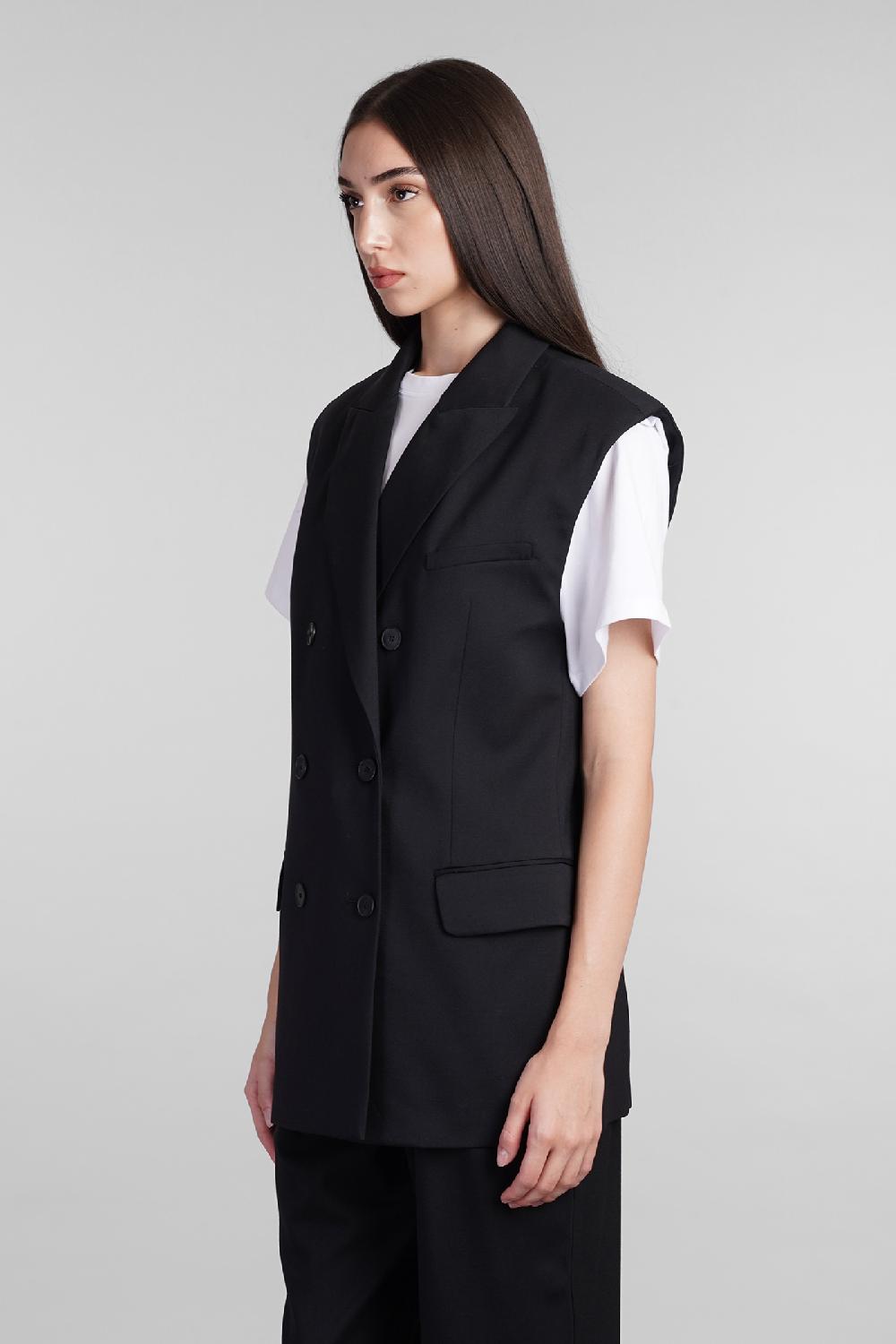 Deliberti Iro Blazer anilah in viscosa nera cod. 407097 - Deliberti The Luxury Shopping Offerta Pasqua