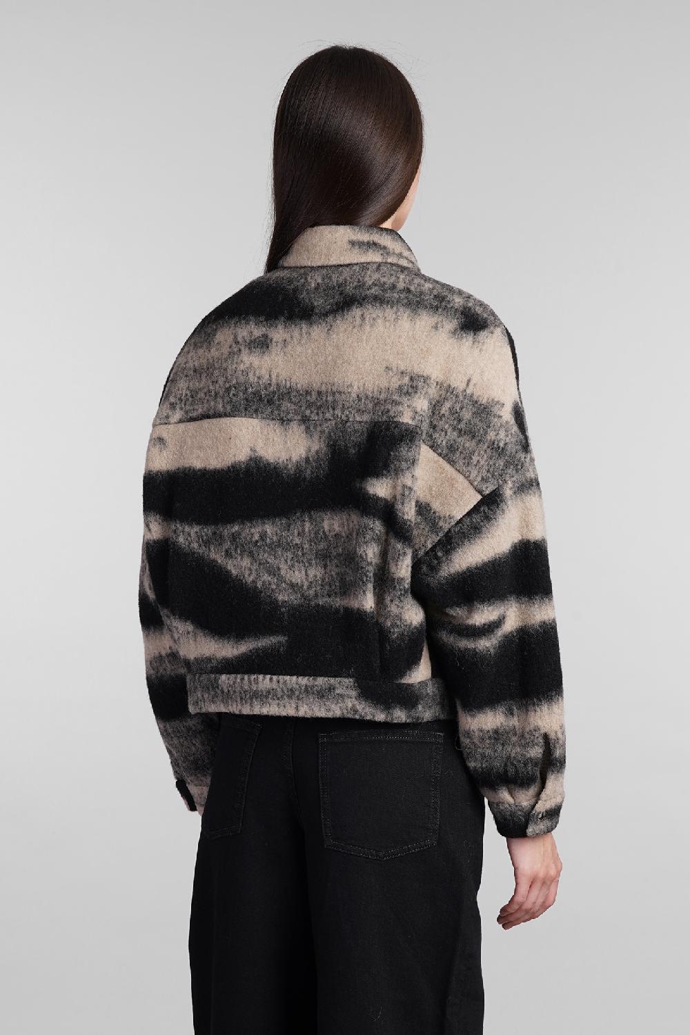 Deliberti Iro Giacca casual ophaline in lana beige cod. 407100 - Deliberti The Luxury Shopping Offerta San Valentino