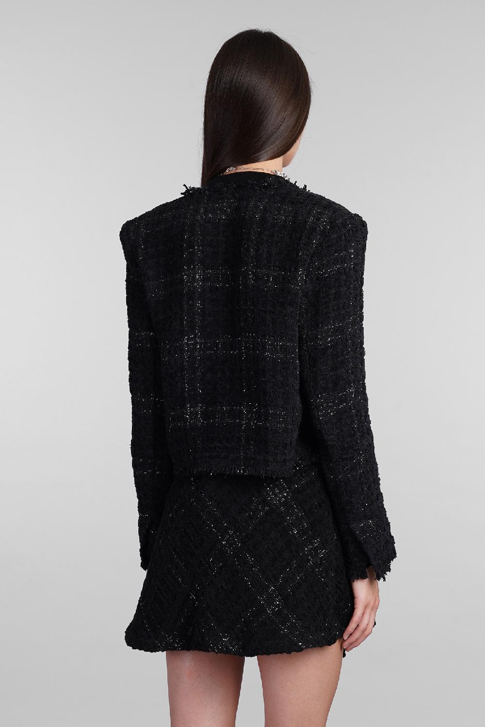 Deliberti Iro Giacca casual sonesta in cotone nero cod. 407101 - Deliberti The Luxury Shopping Offerta Anniversario