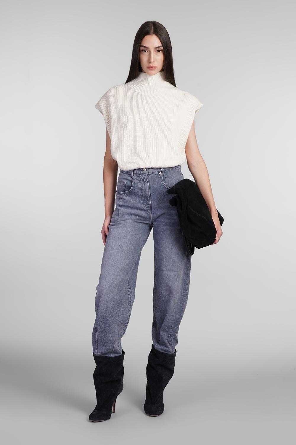 Deliberti Iro Maglia kenda in lana beige cod. 407104 - Deliberti The Luxury Shopping Offerta migliore