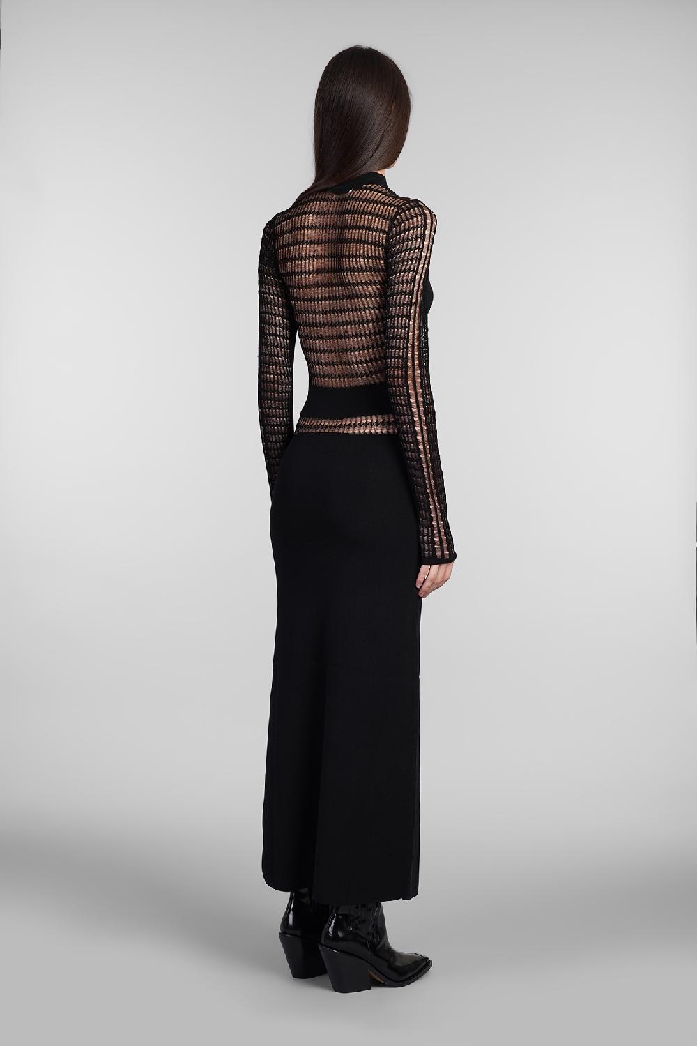Deliberti Iro Abito beryl in viscosa nera cod. 407109 - Deliberti The Luxury Shopping Lightning offer