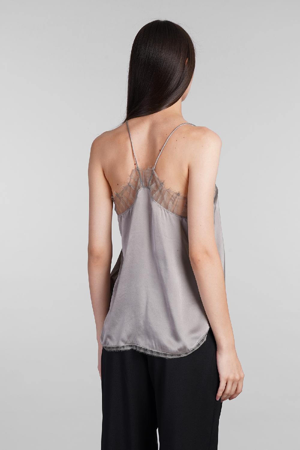 Deliberti Iro Topwear berwyn in poliammide grigia cod. 407112 - Deliberti The Luxury Shopping Bestseller