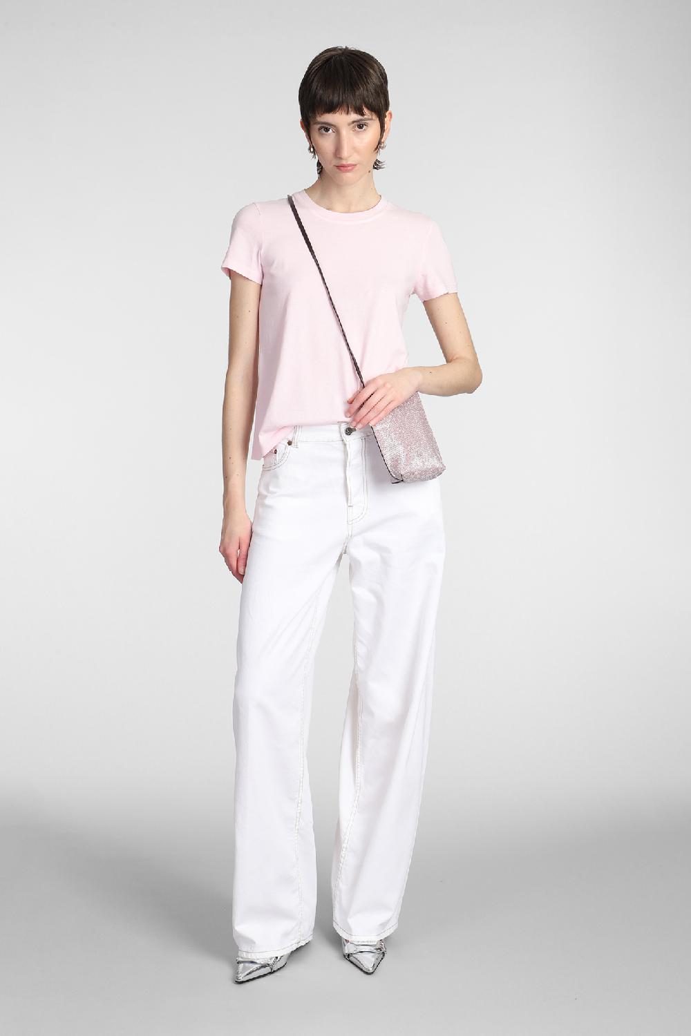 Deliberti James Perse T-shirt in cotone rosa cod. 377156 - Deliberti The Luxury Shopping Comprane uno, ottenene uno gratis