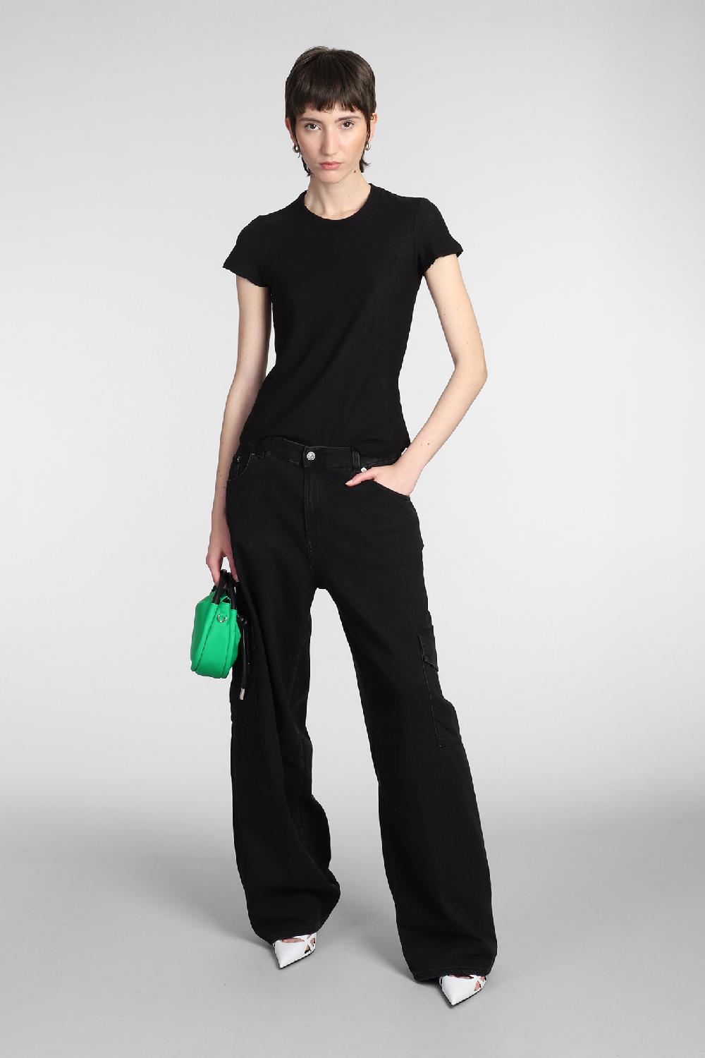 Deliberti James Perse T-shirt in cotone nero cod. 377154 - Deliberti The Luxury Shopping Offerte speciali