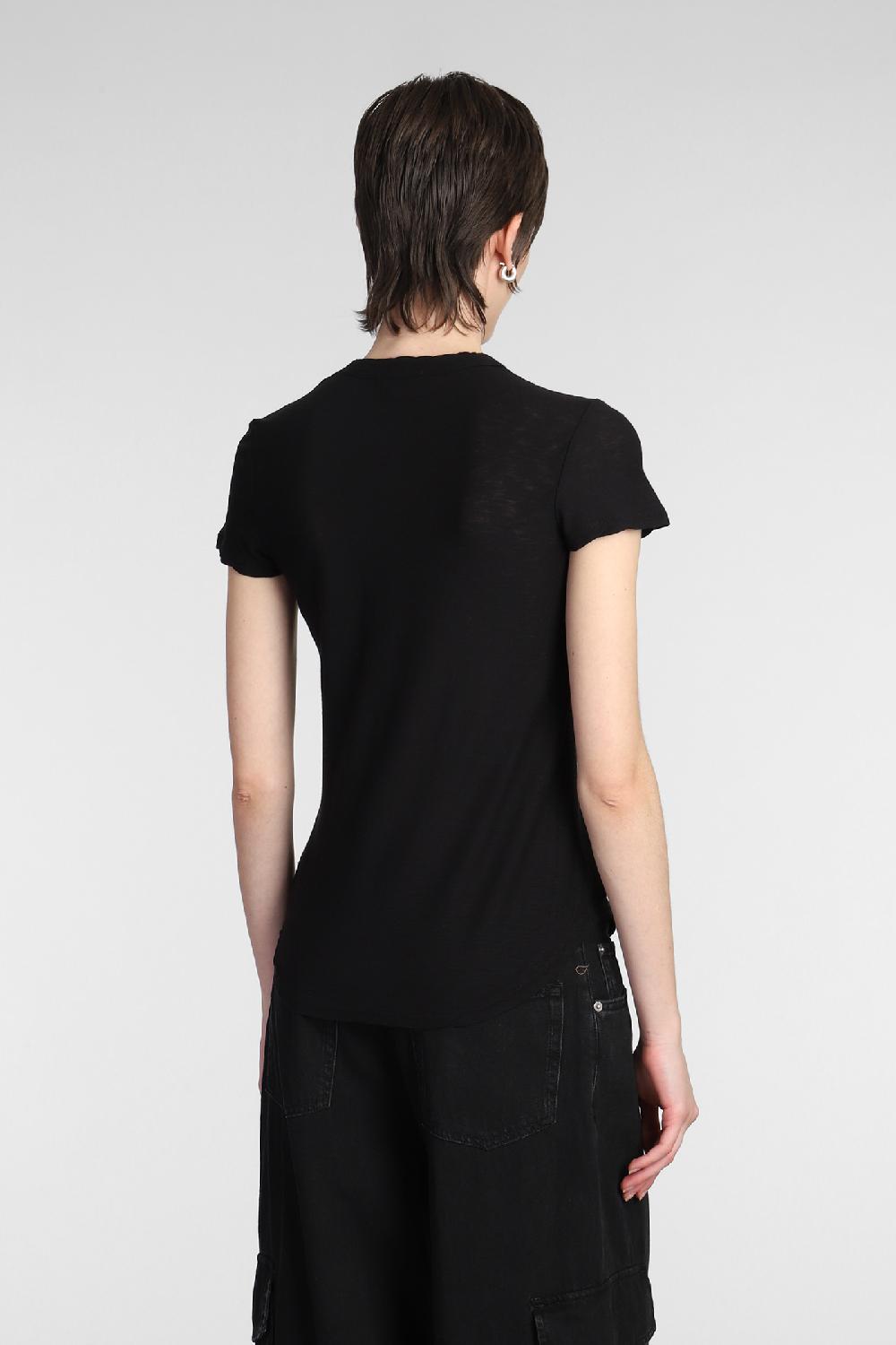 Deliberti James Perse T-shirt in cotone nero cod. 377154 - Deliberti The Luxury Shopping Offerte speciali