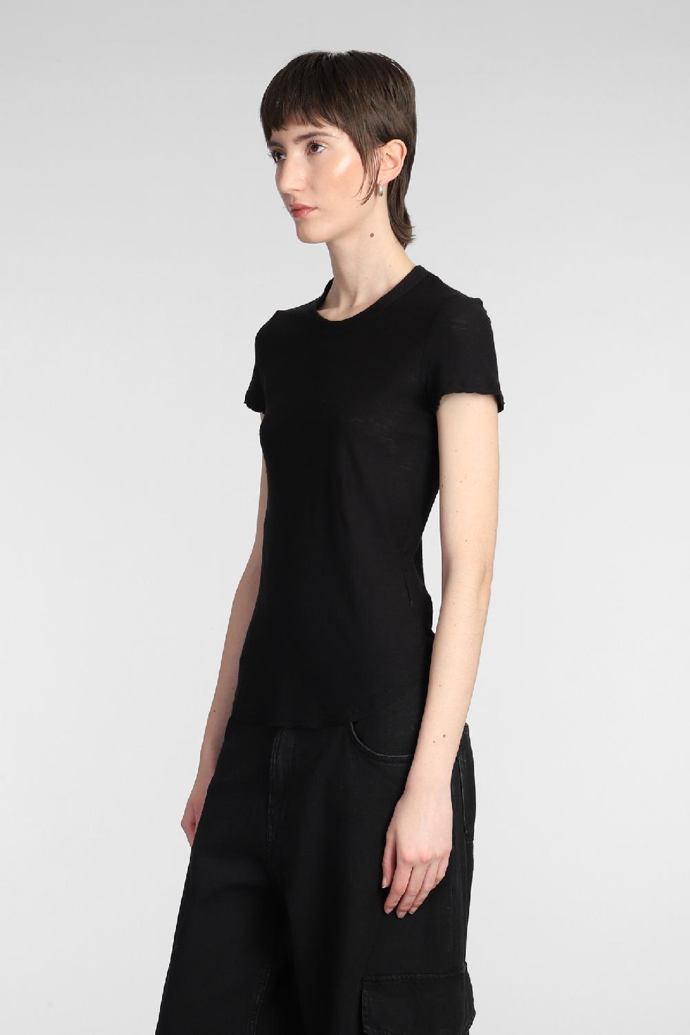 Deliberti James Perse T-shirt in cotone nero cod. 377154 - Deliberti The Luxury Shopping Offerte speciali