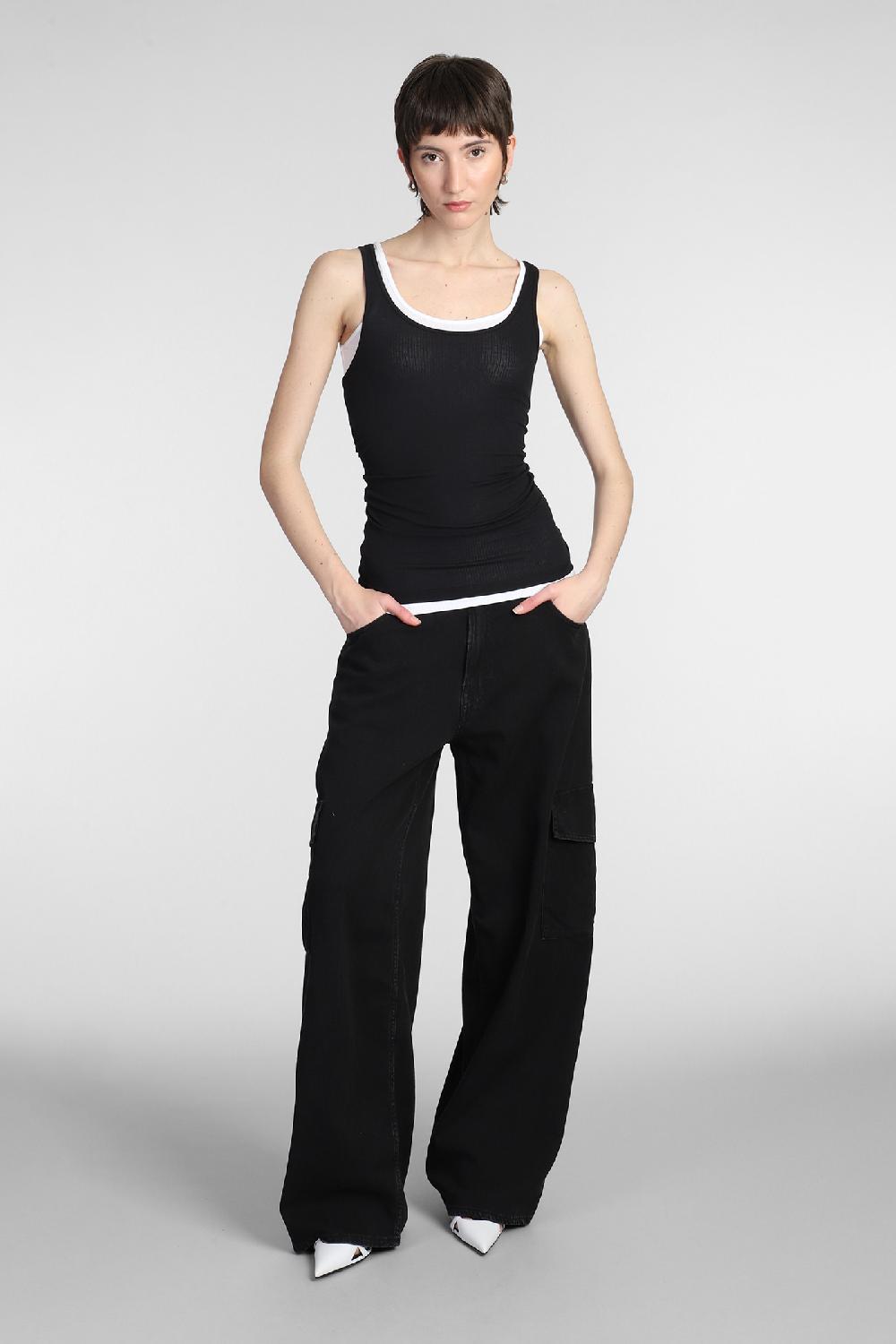 Deliberti James Perse Canotta in cotone nero cod. 377152 - Deliberti The Luxury Shopping Enormi risparmi