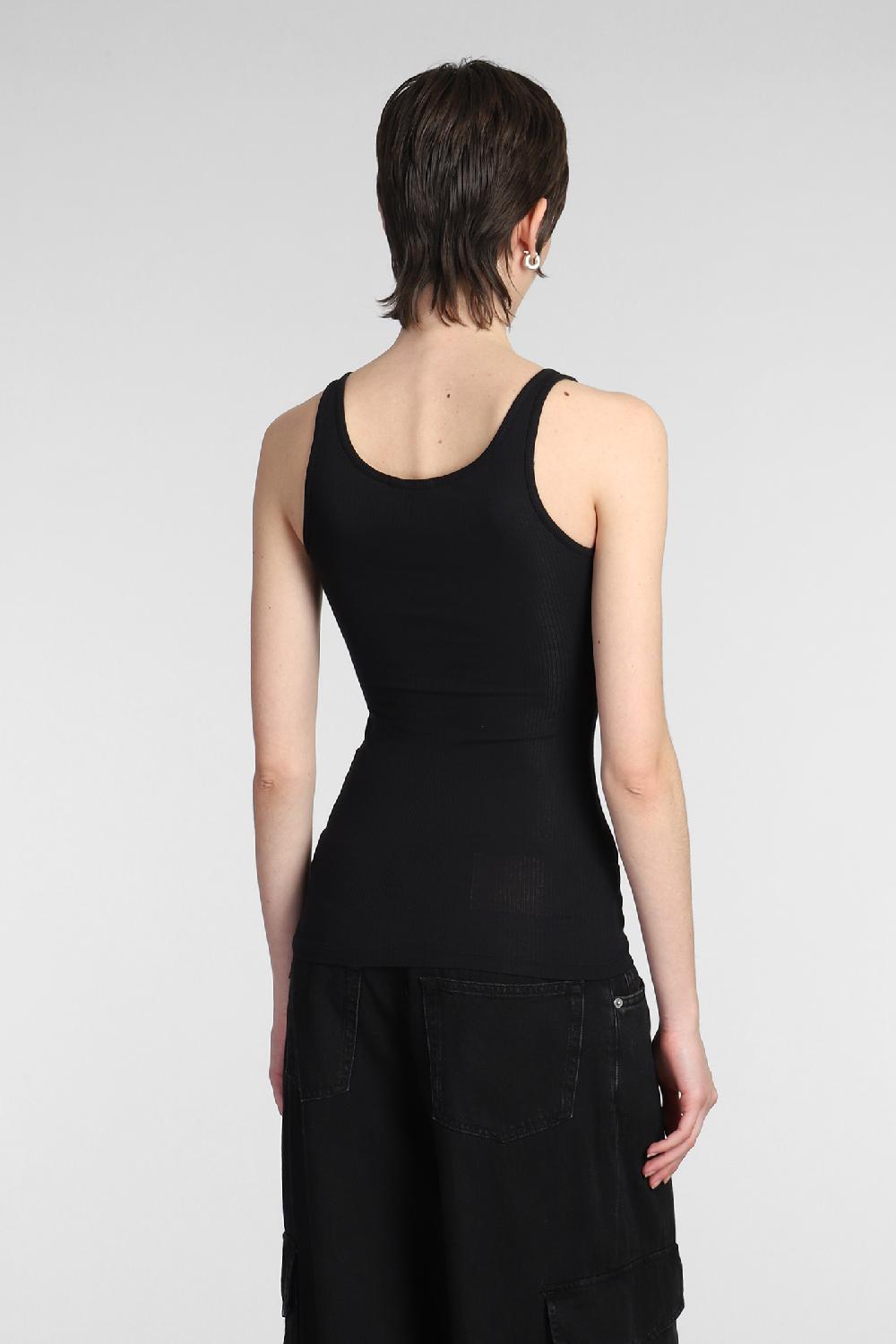 Deliberti James Perse Canotta in cotone nero cod. 377152 - Deliberti The Luxury Shopping Enormi risparmi