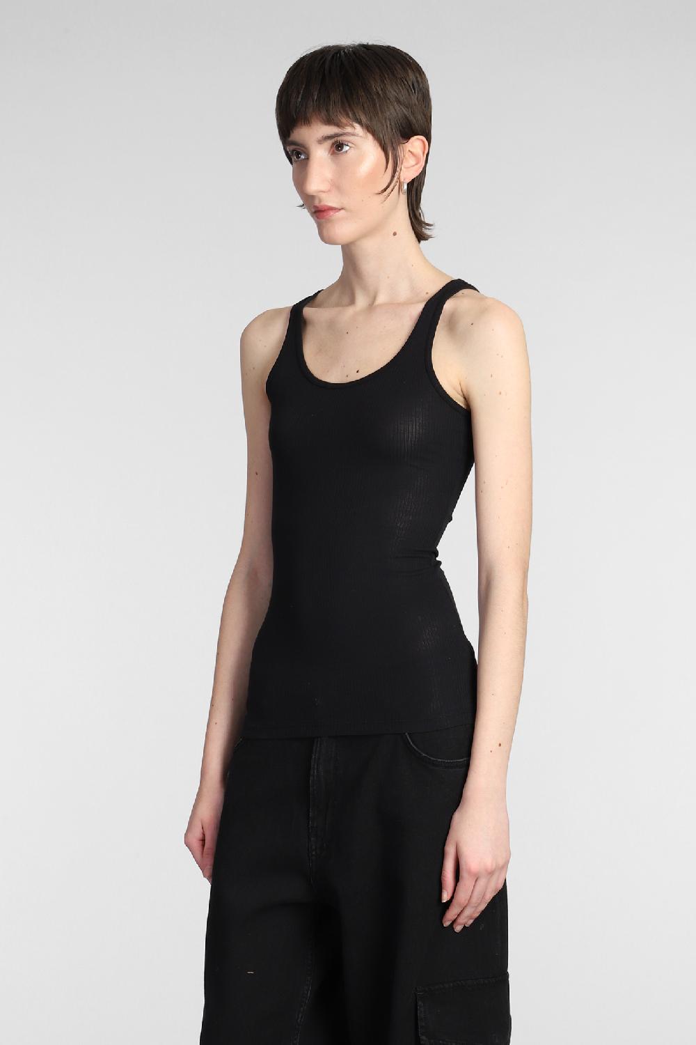 Deliberti James Perse Canotta in cotone nero cod. 377152 - Deliberti The Luxury Shopping Enormi risparmi