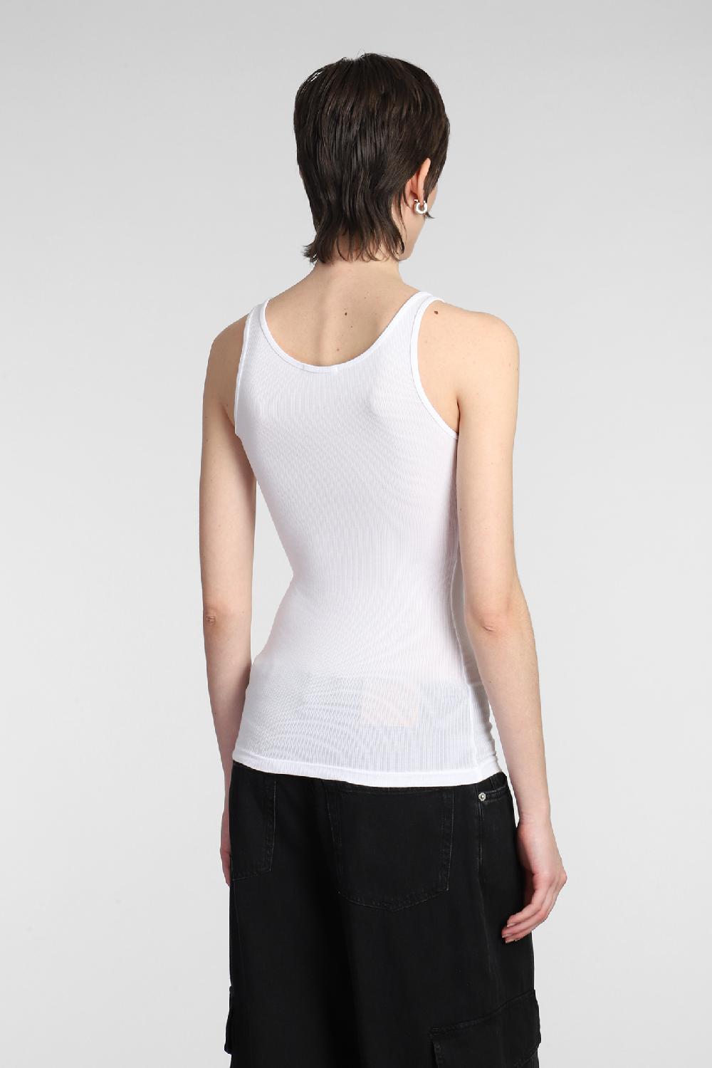 Deliberti James Perse Canotta in cotone bianco cod. 377153 - Deliberti The Luxury Shopping Prezzo basso