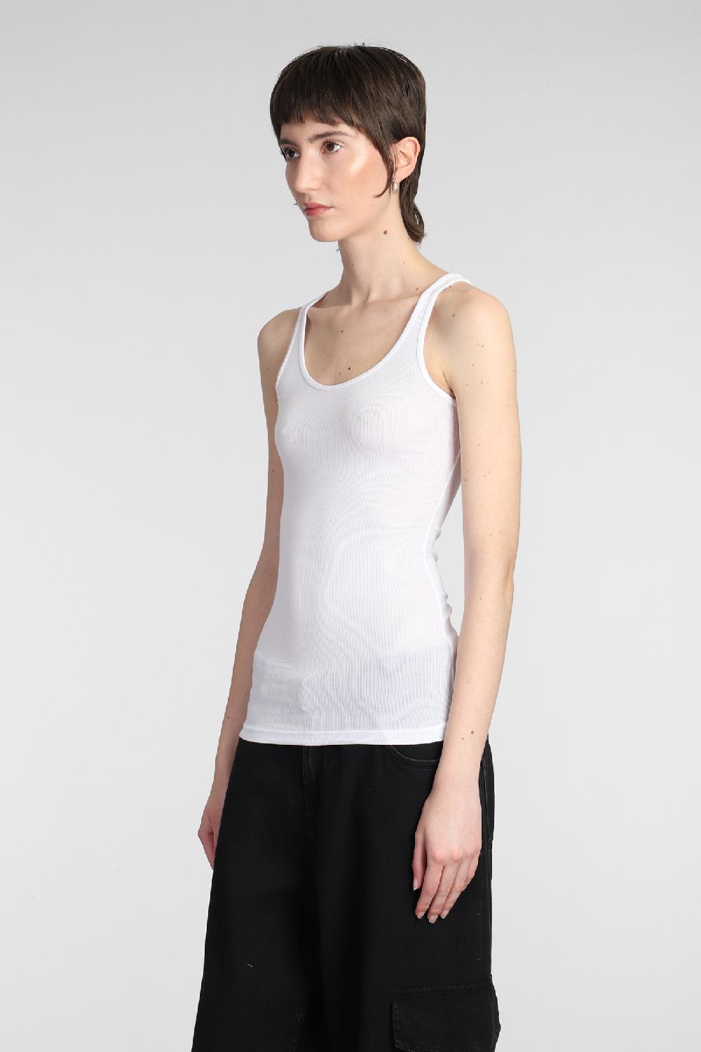 Deliberti James Perse Canotta in cotone bianco cod. 377153 - Deliberti The Luxury Shopping Prezzo basso