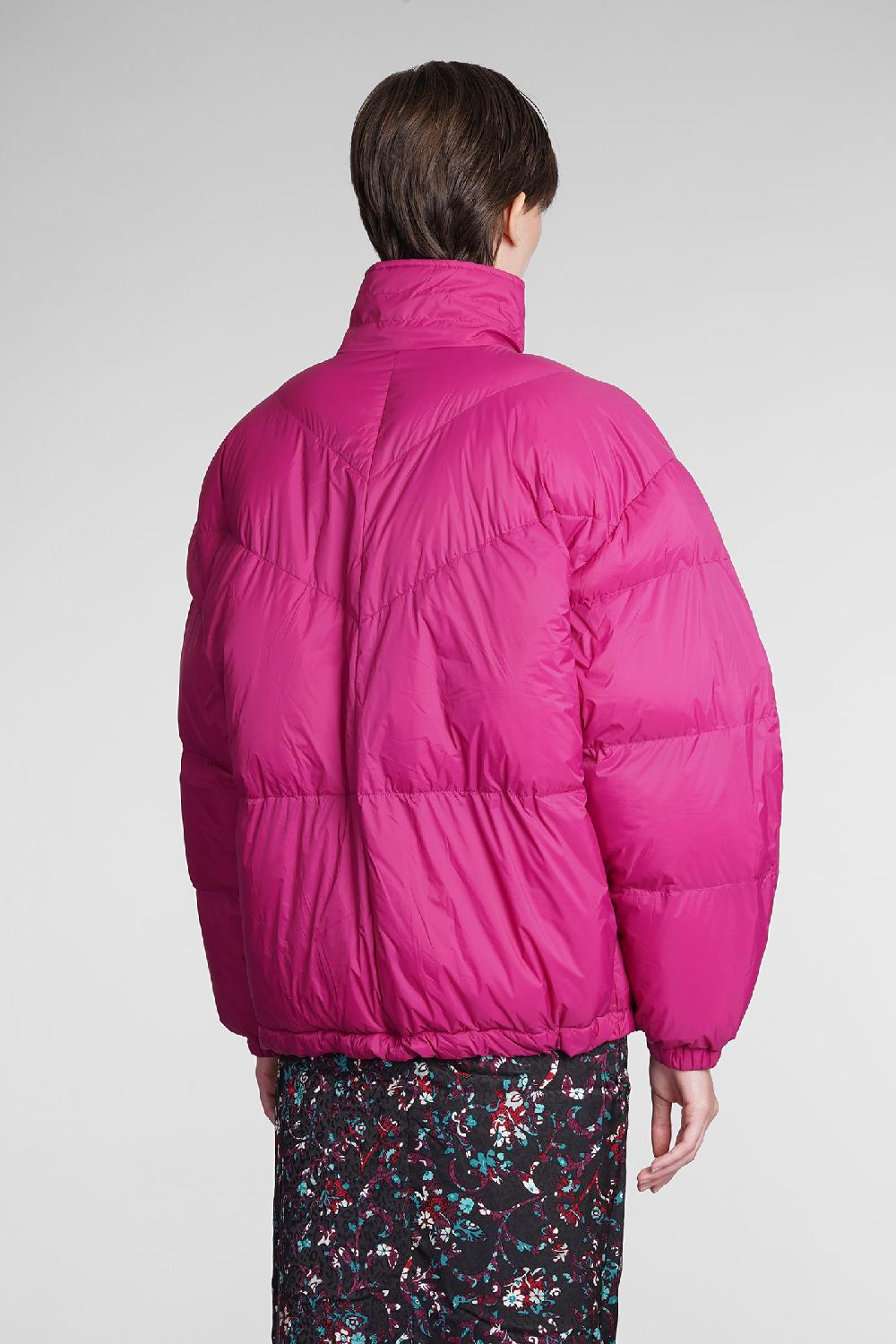 Deliberti Isabel Marant Piumino fimo in poliammide fucsia cod. 361145 - Deliberti The Luxury Shopping Rilascio limitato