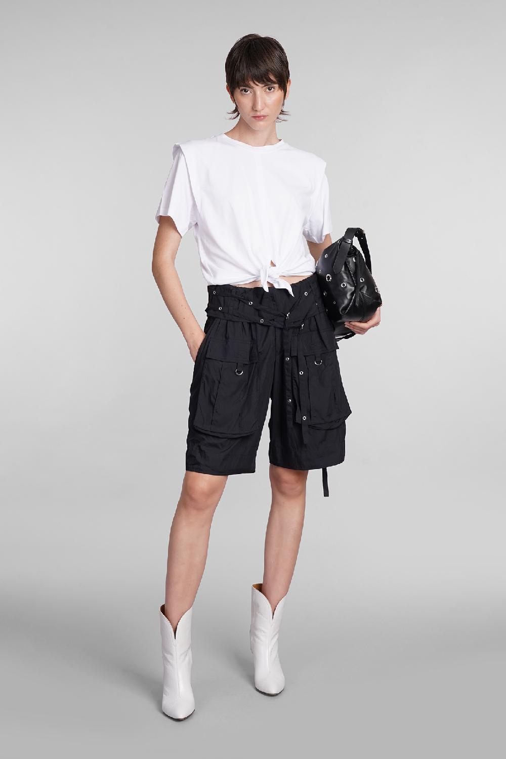 Deliberti Isabel Marant T-shirt zelikia in cotone bianco cod. 391960 - Deliberti The Luxury Shopping ACQUISTA ORA