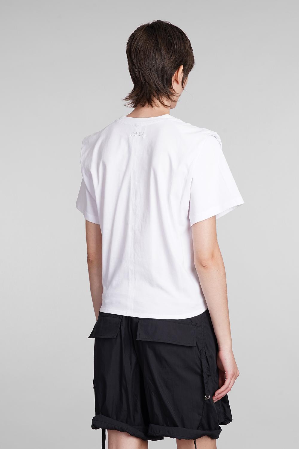 Deliberti Isabel Marant T-shirt zelikia in cotone bianco cod. 391960 - Deliberti The Luxury Shopping ACQUISTA ORA