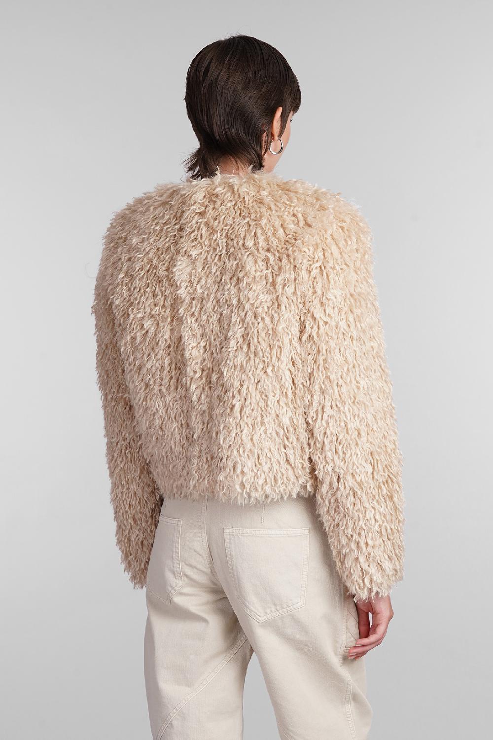 Deliberti Isabel Marant Pelliccia faustine in poliestere beige cod. 405195 - Deliberti The Luxury Shopping Fino al 55% di sconto