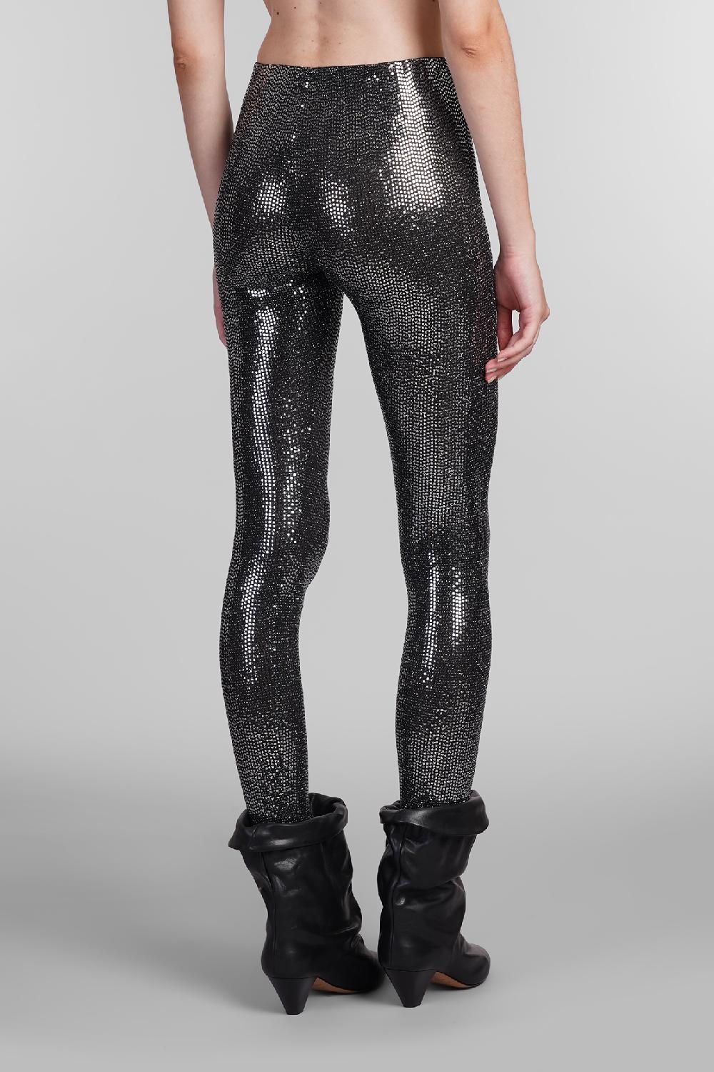 Deliberti Isabel Marant Leggings joshua in nylon argento cod. 405215 - Deliberti The Luxury Shopping Officina