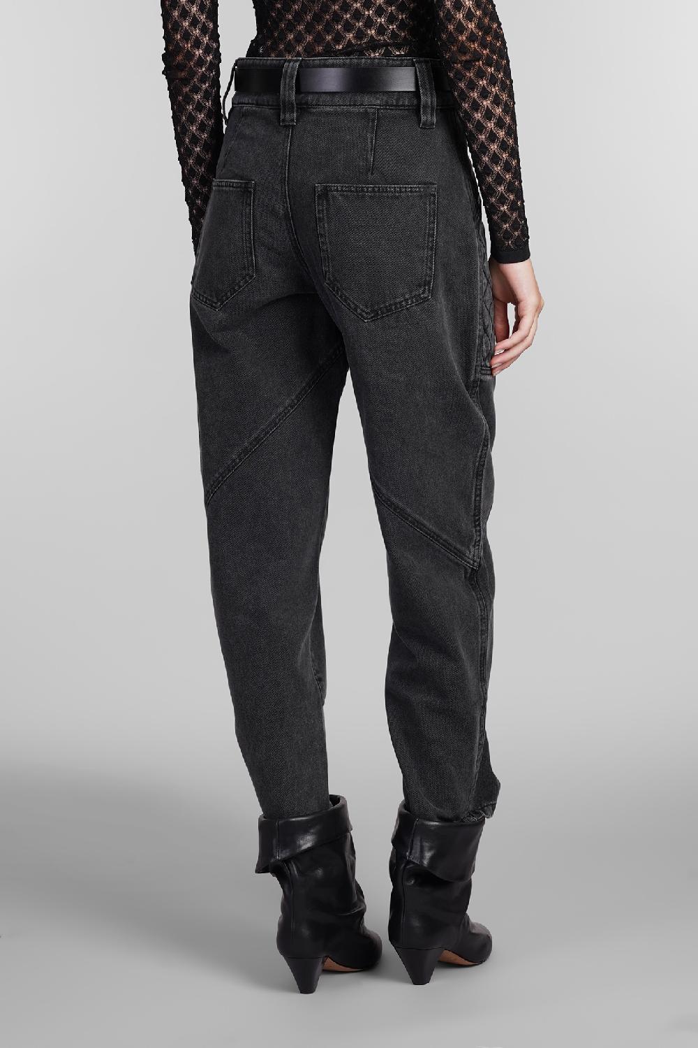 Deliberti Isabel Marant Jeans catarina in cotone grigio cod. 405216 - Deliberti The Luxury Shopping Limitato a 3 giorni