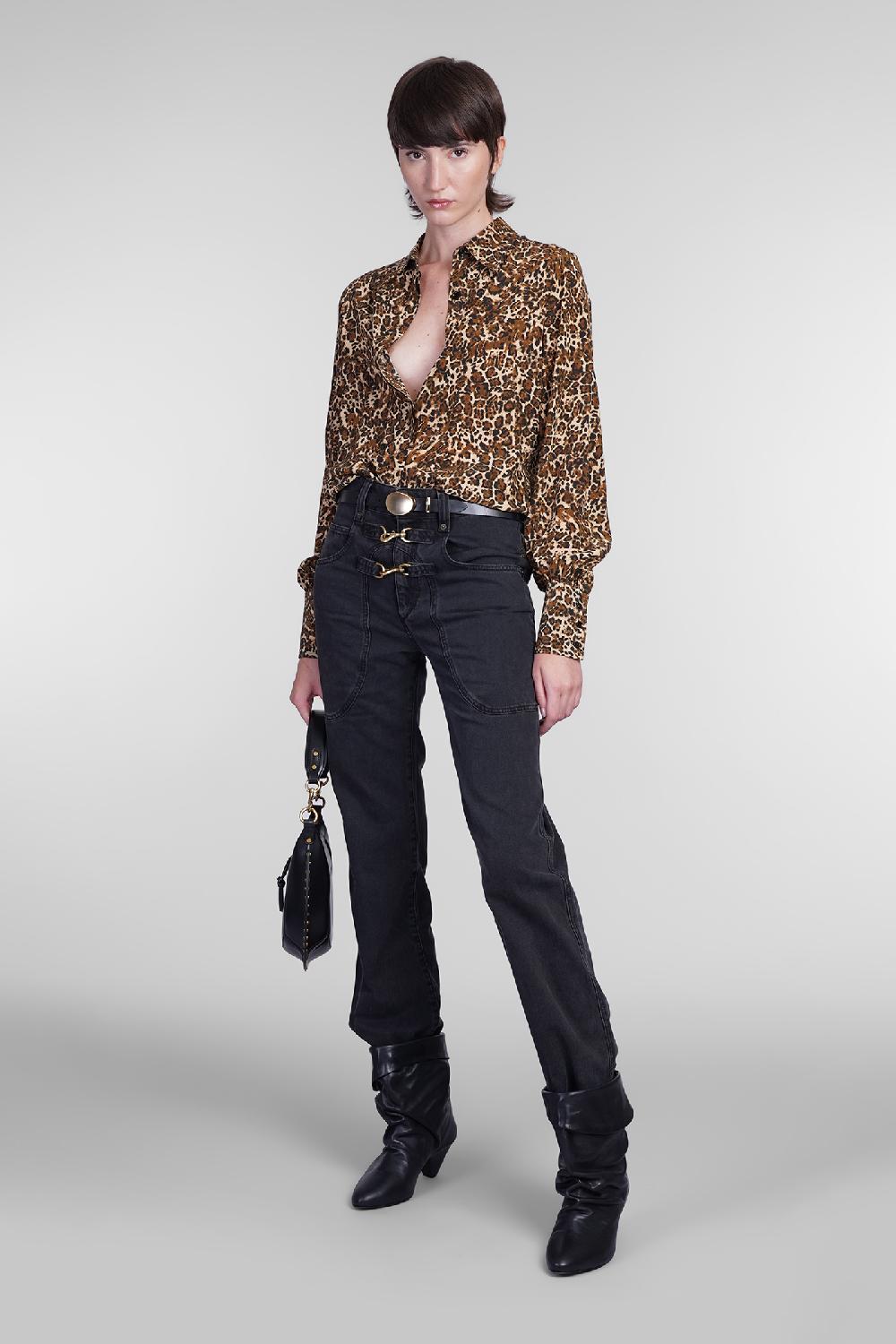 Deliberti Isabel Marant Camicia teysa in seta animalier cod. 405932 - Deliberti The Luxury Shopping Duty-free