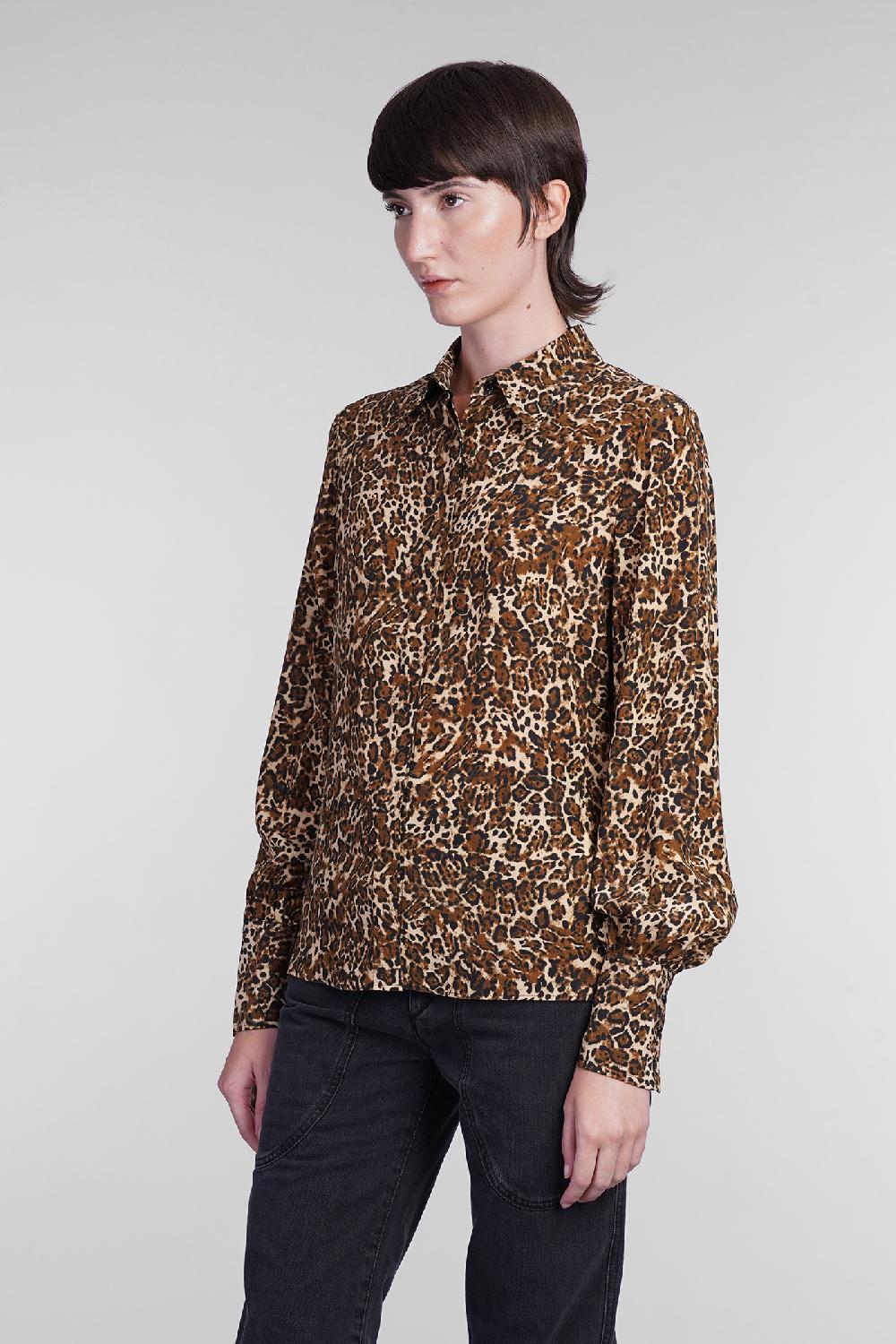 Deliberti Isabel Marant Camicia teysa in seta animalier cod. 405932 - Deliberti The Luxury Shopping Duty-free