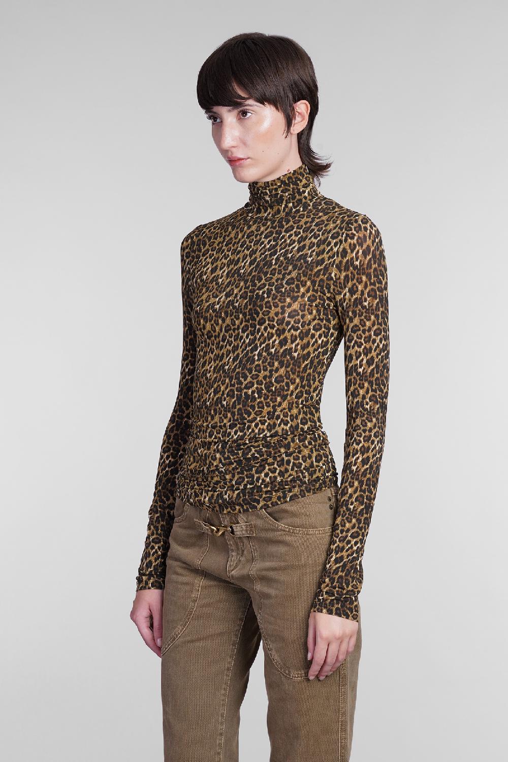 Deliberti Isabel Marant Topwear joyela in viscosa animalier cod. 405938 - Deliberti The Luxury Shopping Sconti questo mese