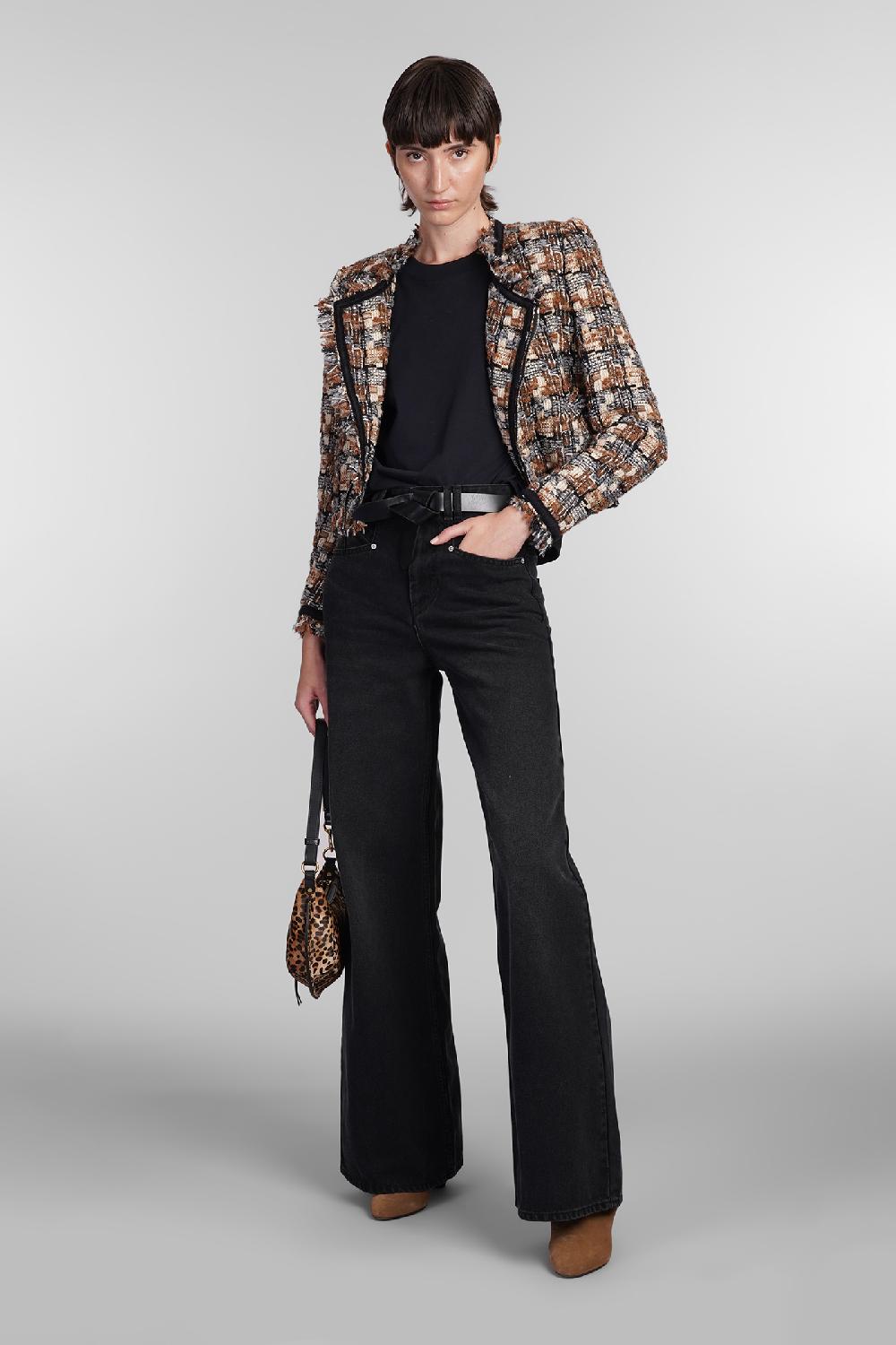 Deliberti Isabel Marant T-shirt ben in cotone nero cod. 402769 - Deliberti The Luxury Shopping Qualità
