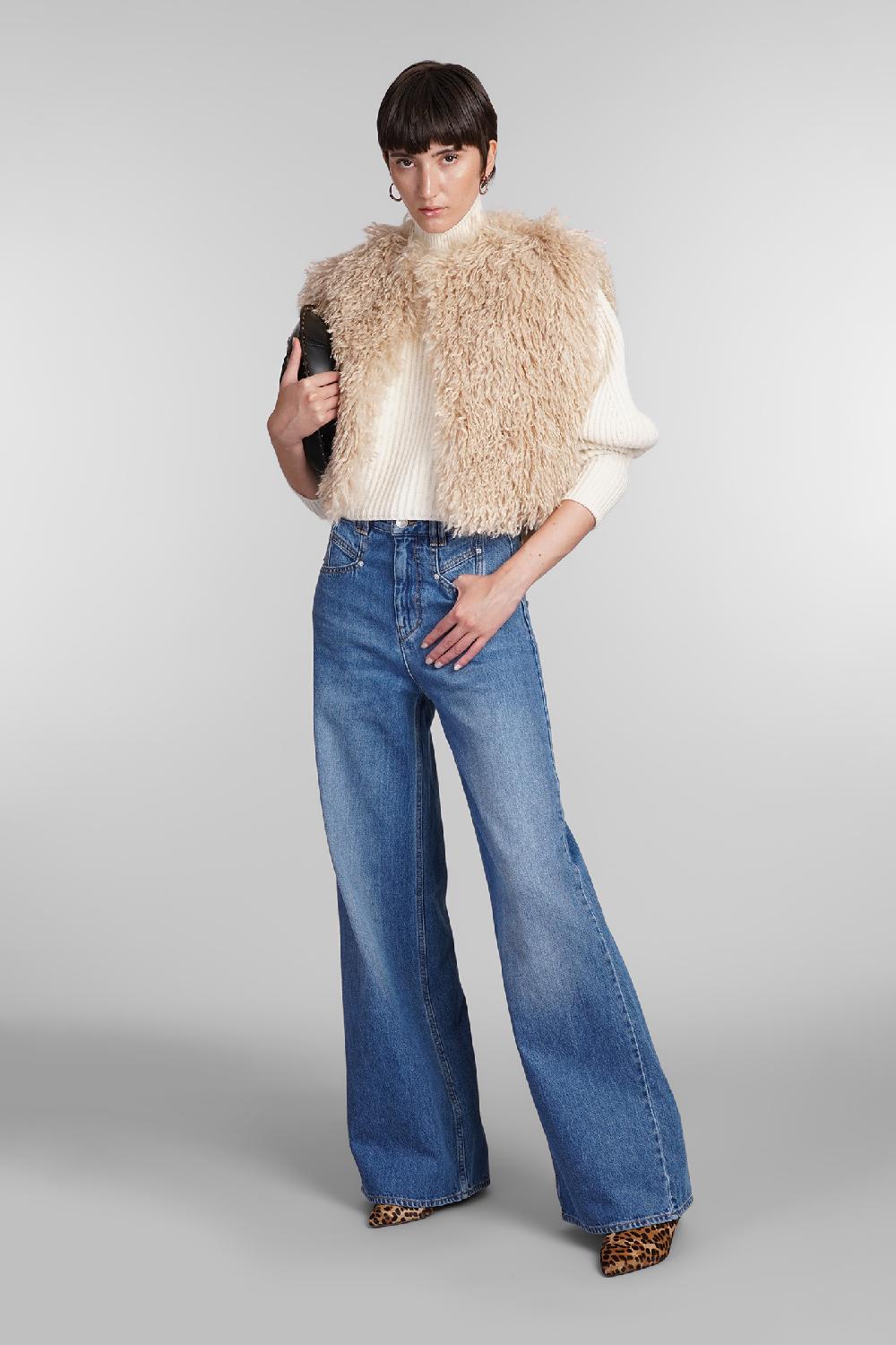 Deliberti Isabel Marant Jeans lemony in cotone blu cod. 402771 - Deliberti The Luxury Shopping Promozione