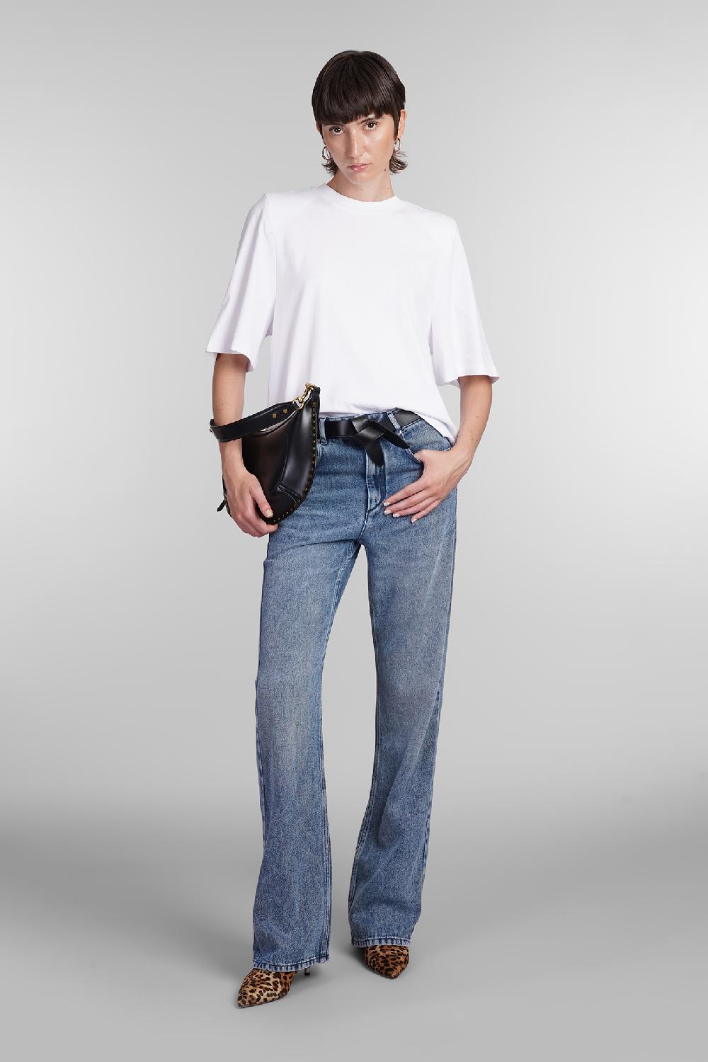 Deliberti Isabel Marant T-shirt ben in cotone bianco cod. 402774 - Deliberti The Luxury Shopping Soddisfazione Garantita