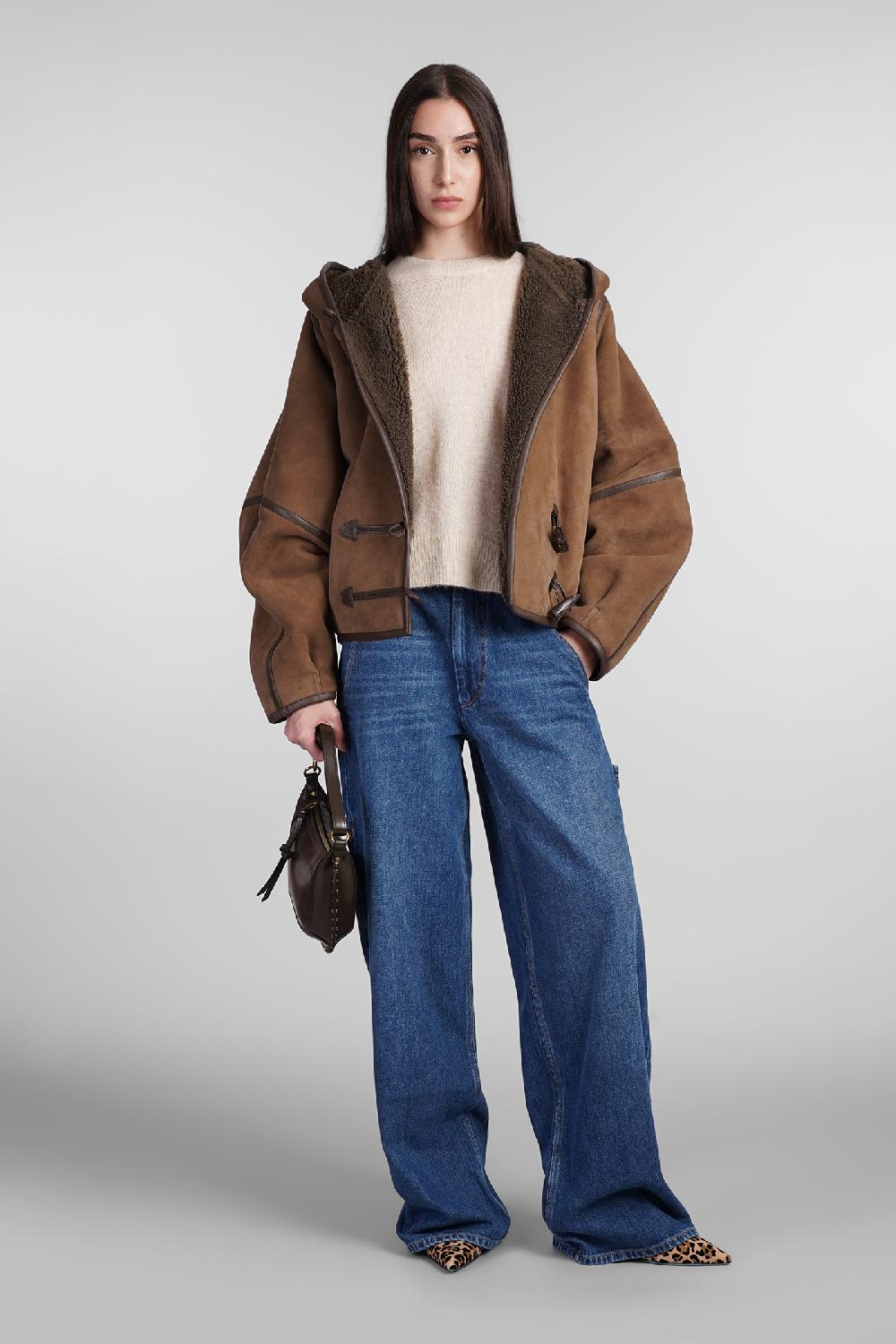 Deliberti Isabel Marant Montone amiel in pelle marrone cod. 407737 - Deliberti The Luxury Shopping Negozi Online